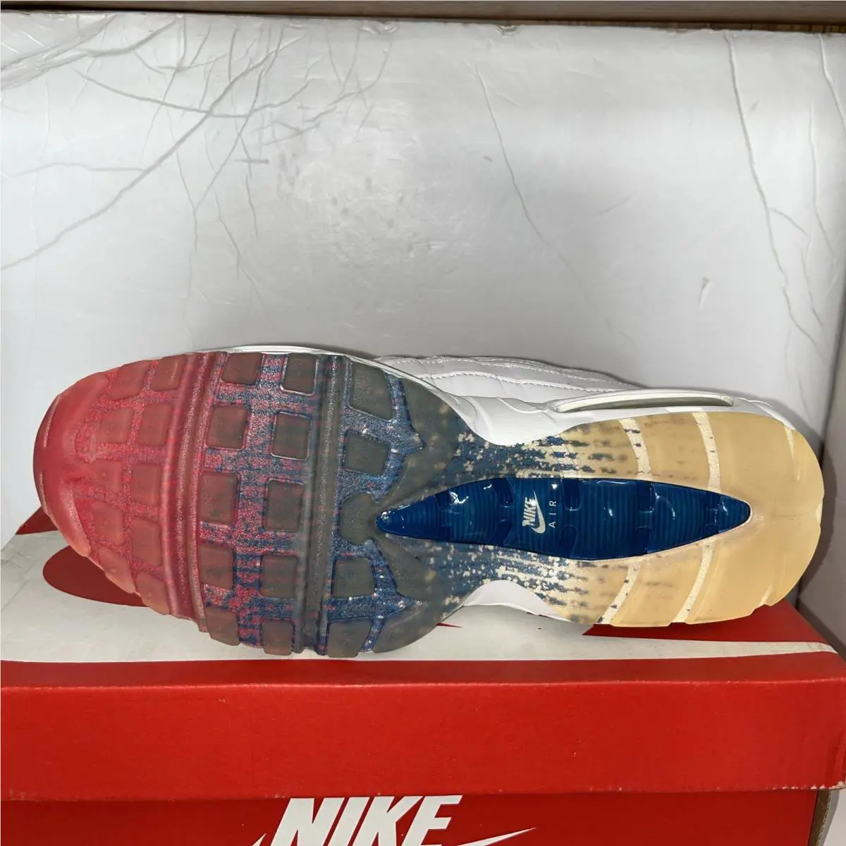 Nike shoes - Nike Air Max 95 - Air Max - AQ7981 100 - White 23