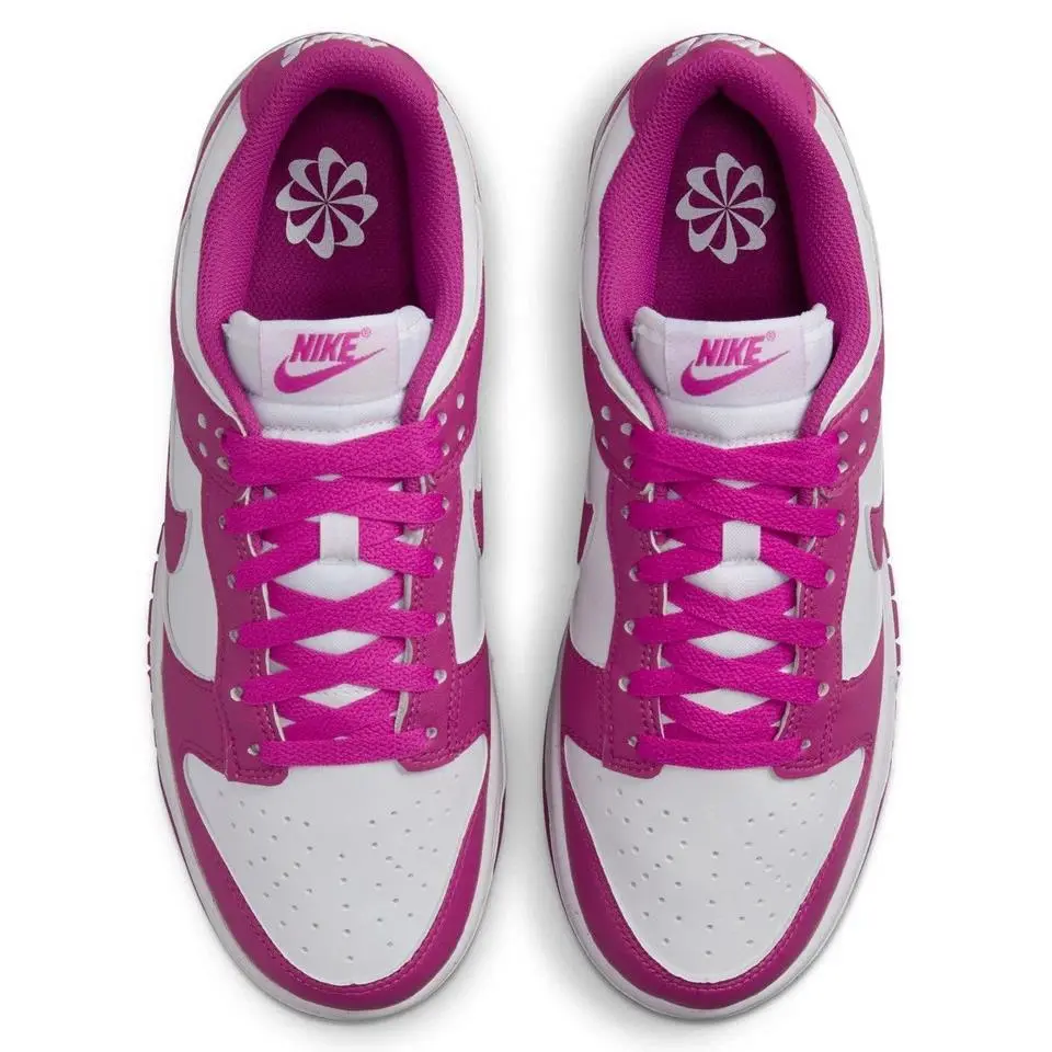 Nike shoes - Nike Dunk Low - Dunk Low - DD1873 110 - WHITE HOT FUSCHIA 0