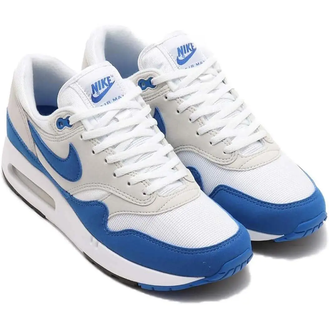 Nike shoes - Nike Air Max 1 - Air Max - DO9844-101 - White, Manufacturer: White/Light Neutral Grey-Black-Royal Blue 0