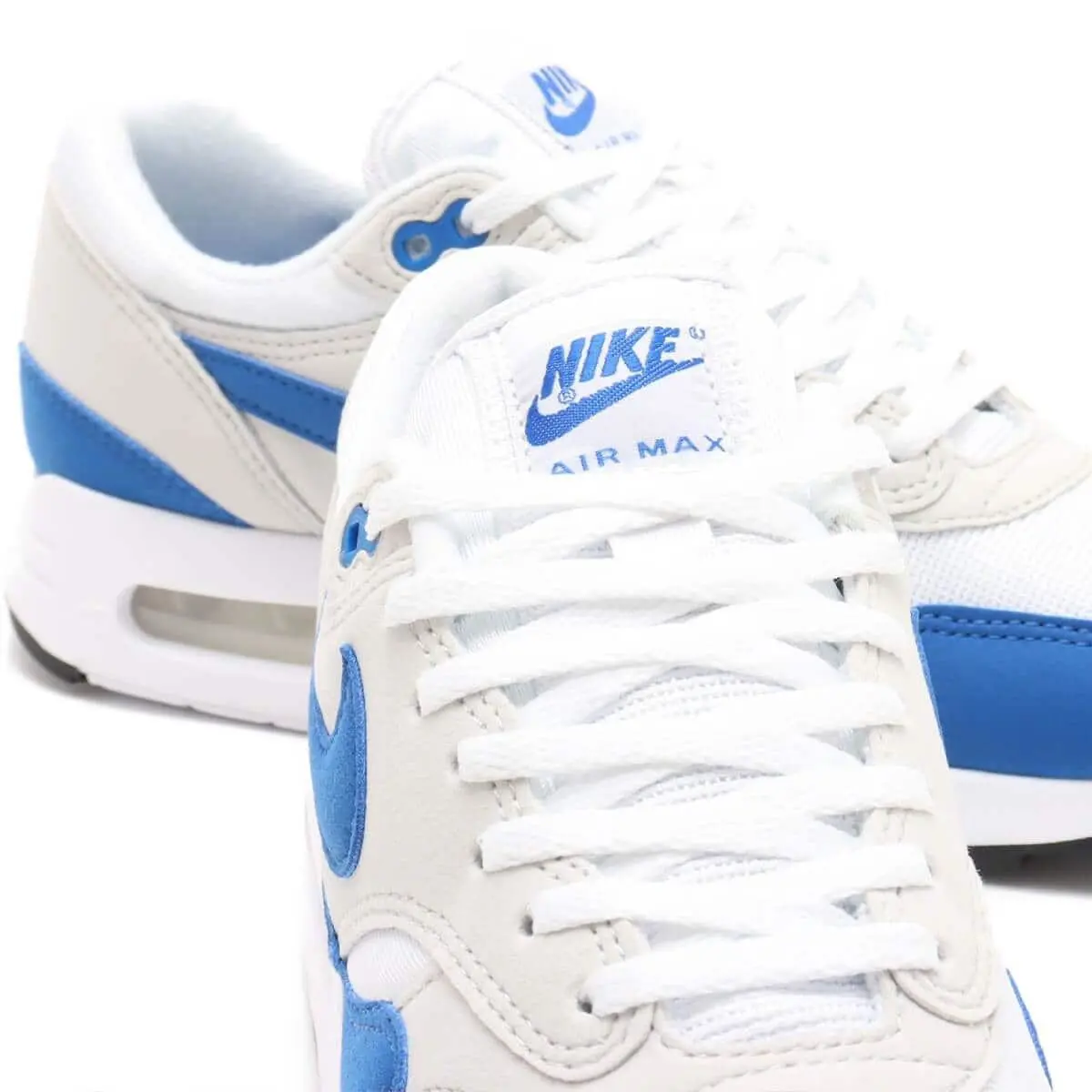 Nike shoes - Nike Air Max 1 - Air Max - DO9844-101 - White, Manufacturer: White/Light Neutral Grey-Black-Royal Blue 3