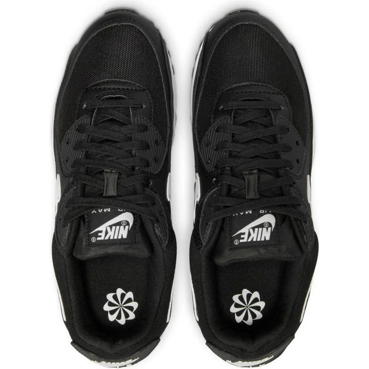 Nike shoes - Nike Air Max 90 - Air Max - DH8010-002 - Black/Black/White 2