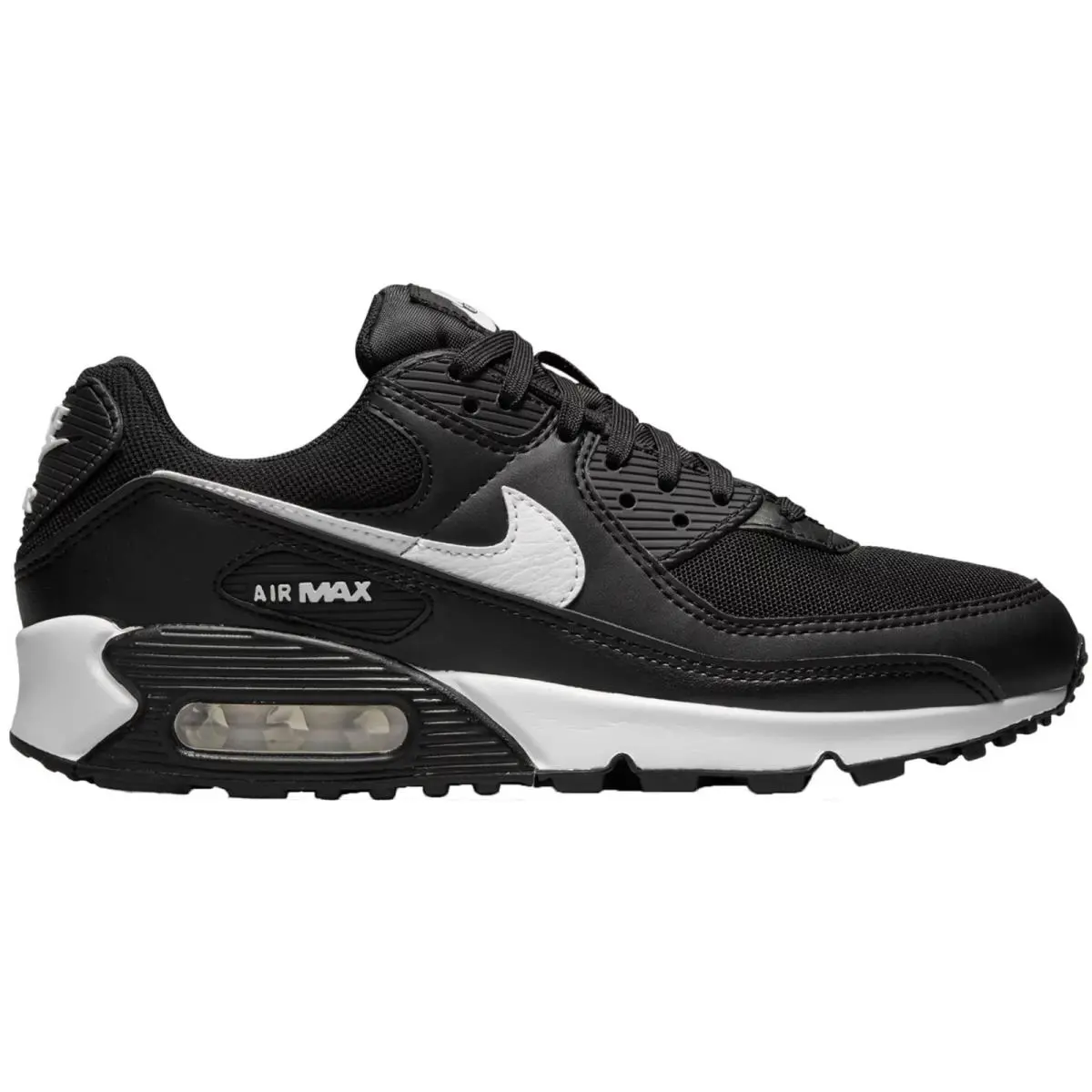 Nike shoes - Nike Air Max 90 - Air Max - DH8010-002 - Black/Black/White 7