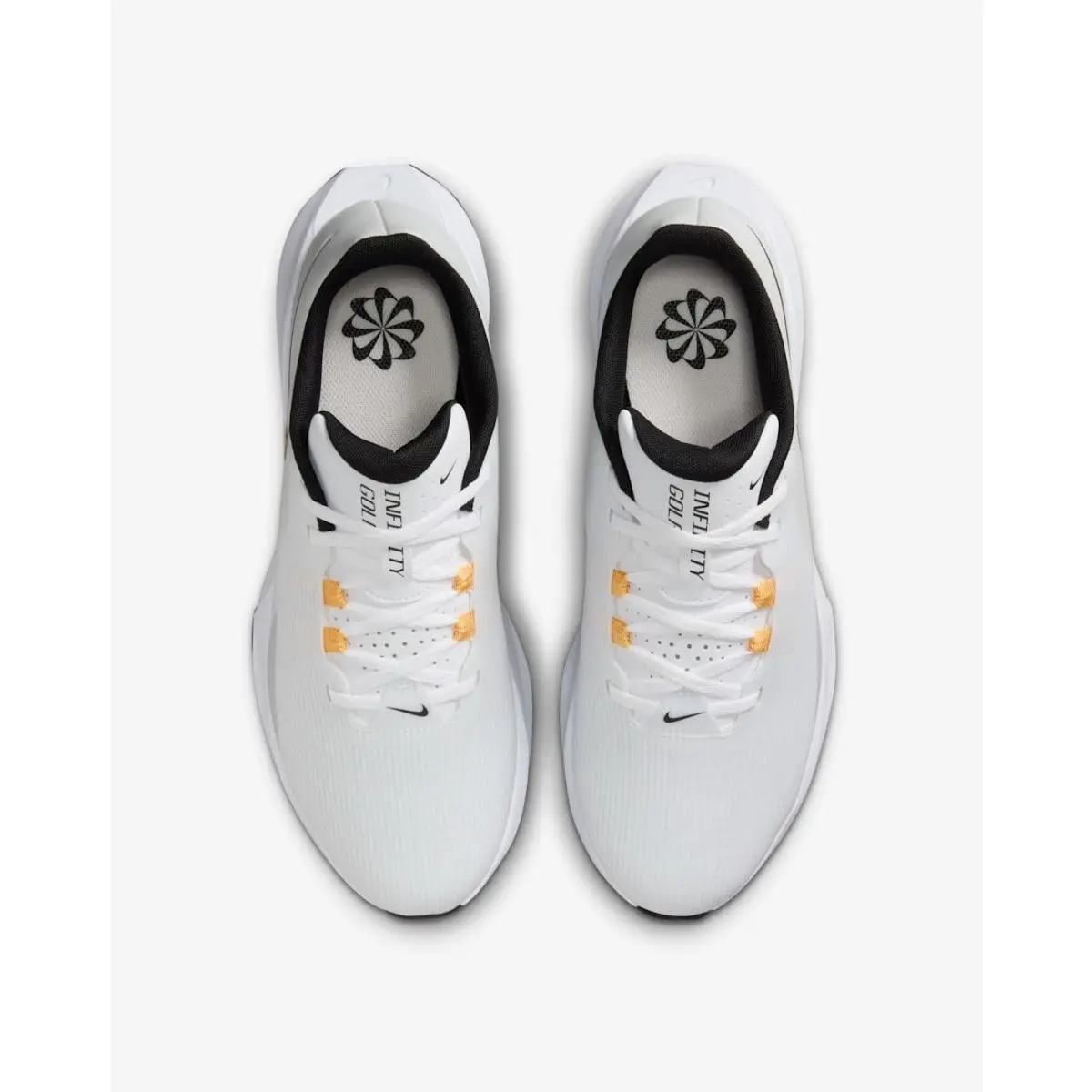 Nike shoes - White/Topaz Gold-Black 2