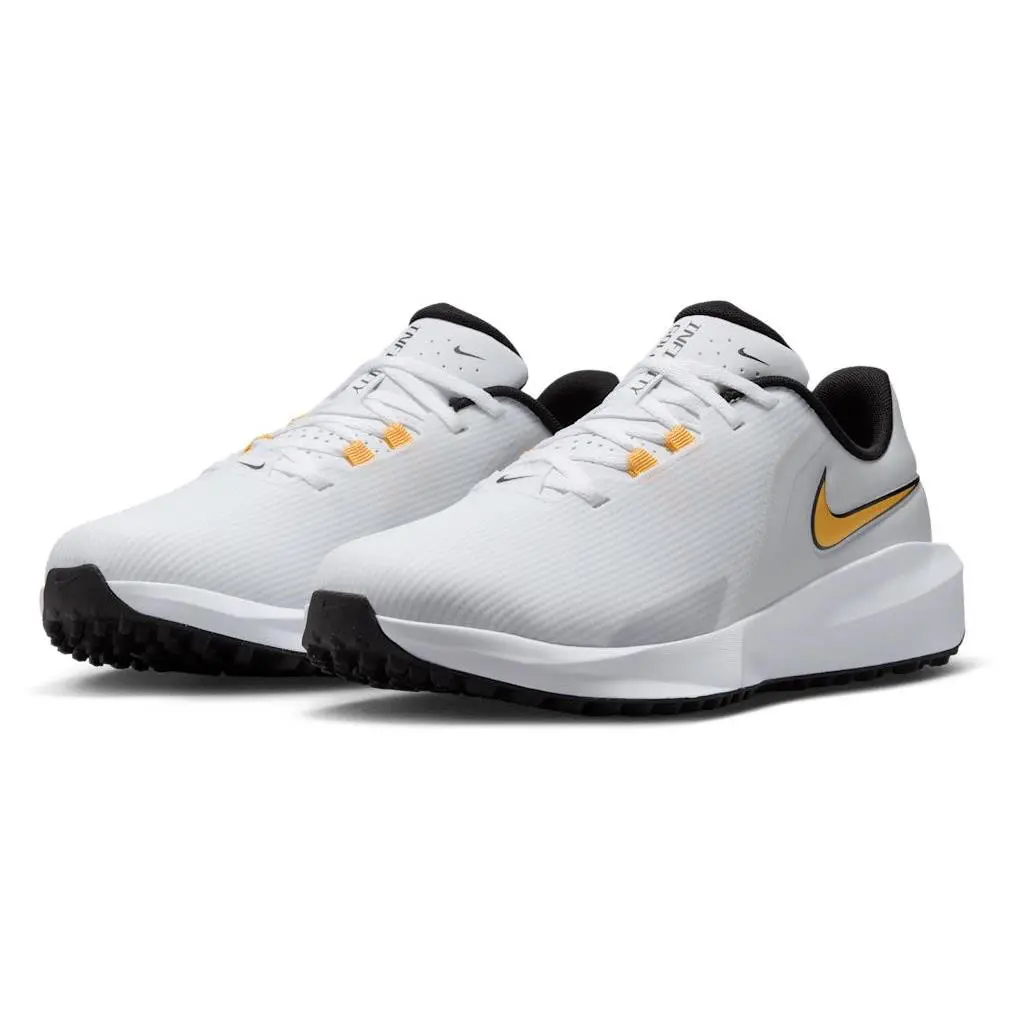 Nike shoes - White/Topaz Gold-Black 6