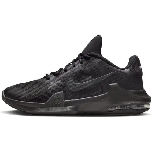 Nike N i k e Men`s Air Max Impact 4 Low Top Sneakers Black Anthracite Off Noir DM1124 - Black/ Anthracite/ Off Noir
