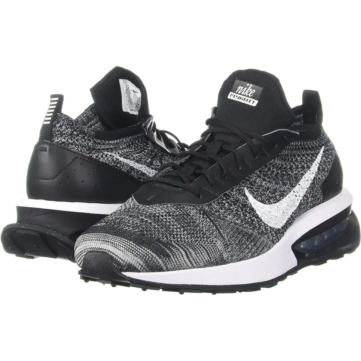 Nike shoes - Nike Air Max Flyknit Racer - DJ6106-001 - Black, Manufacturer: Black/White 0