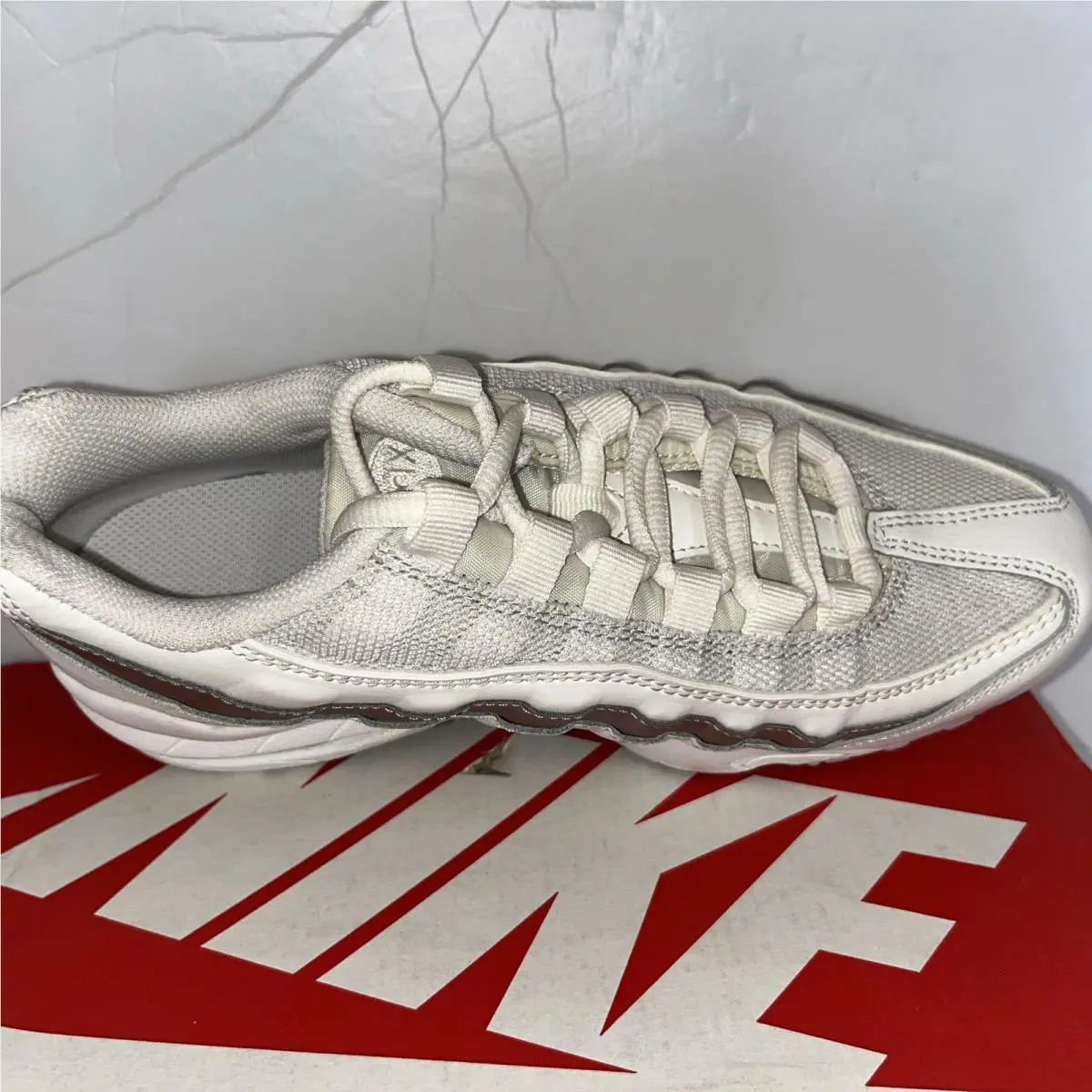 Nike shoes - Nike Air Max 95 - Air Max - PHANTOM/METALIC BRONZE RED 3