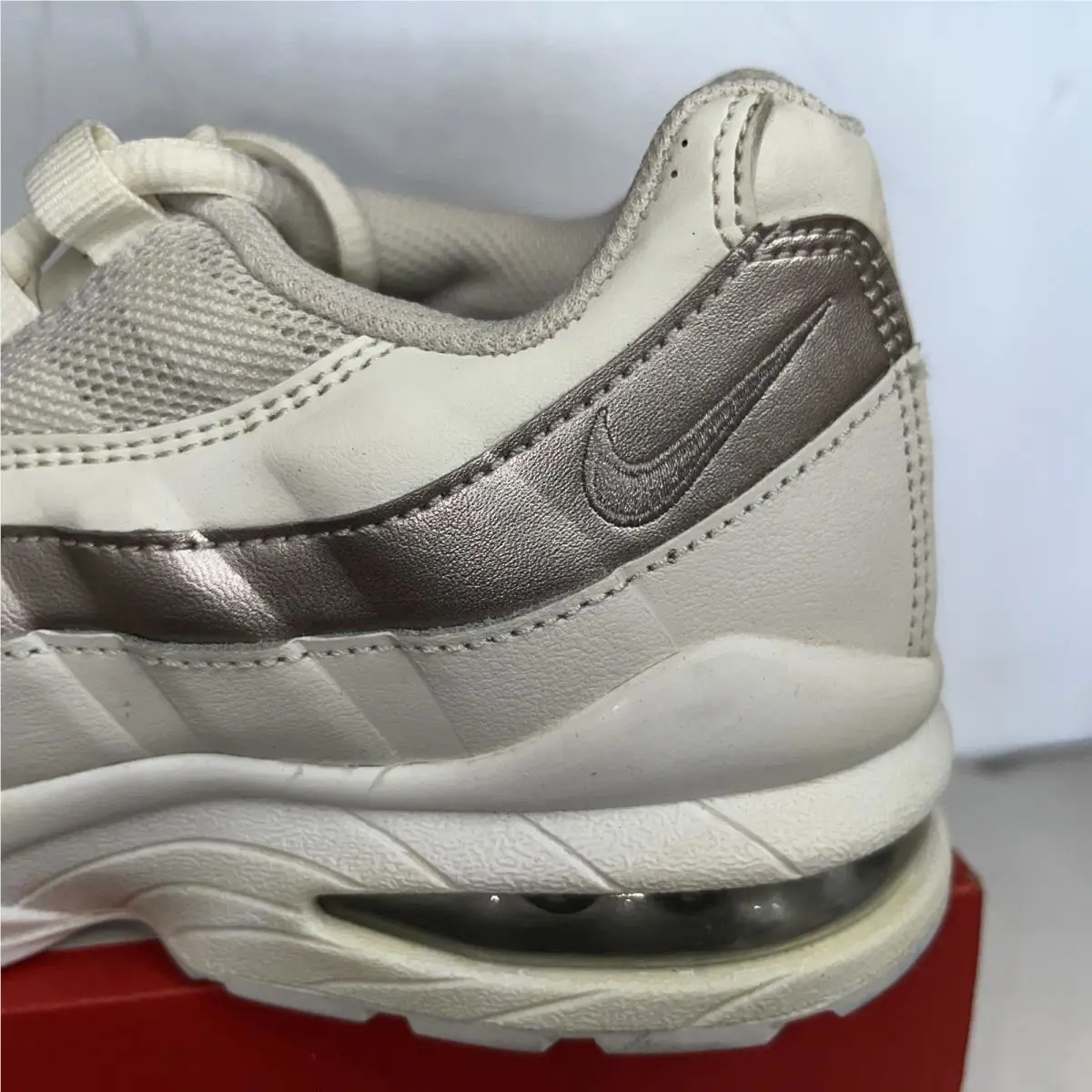 Nike shoes - Nike Air Max 95 - Air Max - PHANTOM/METALIC BRONZE RED 8
