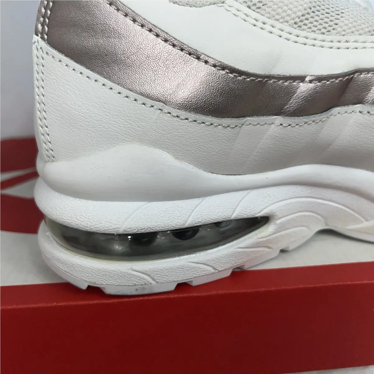 Nike shoes - Nike Air Max 95 - Air Max - PHANTOM/METALIC BRONZE RED 5