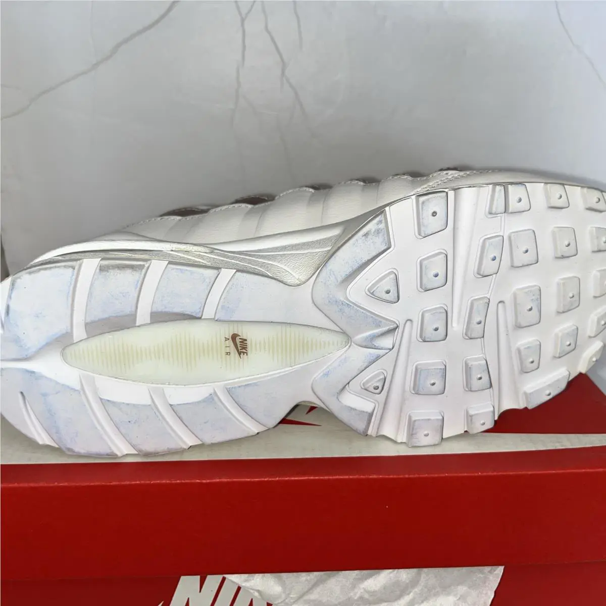 Nike shoes - Nike Air Max 95 - Air Max - PHANTOM/METALIC BRONZE RED 12