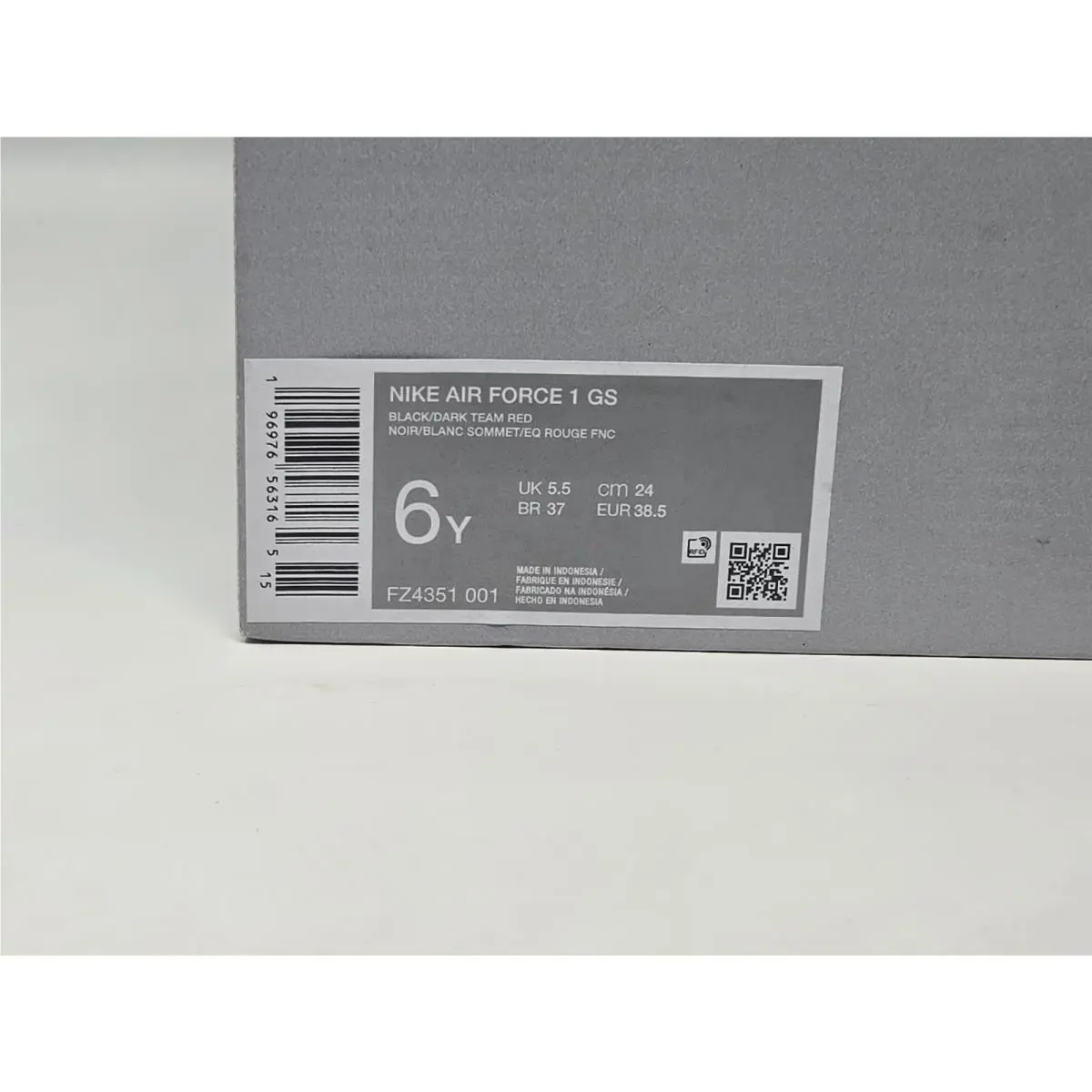 Nike shoes - Nike Air Force 1 - Air Force - Black 8