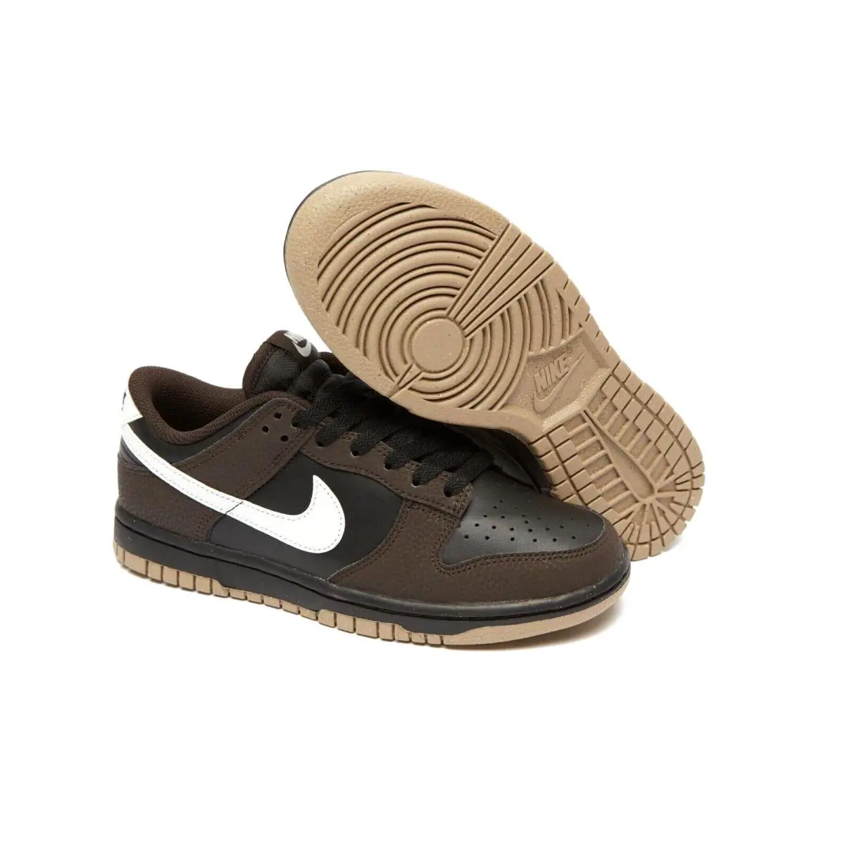 Nike shoes - Nike Dunk Low - Dunk Low - HF9984-001 - Brown, Manufacturer: Black/Summit White/Velvet Brown/Khaki 3