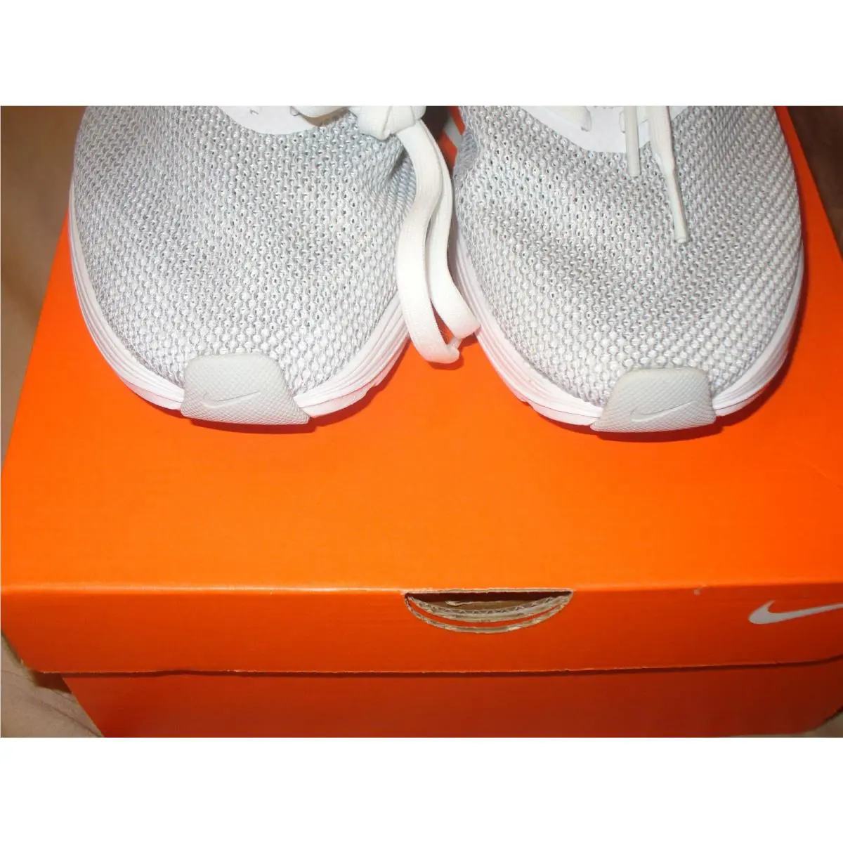 Nike shoes - Nike Zoom Strike - Zoom Strike - AJ0189-100 - WOLF GREY SILVER WHITE 0