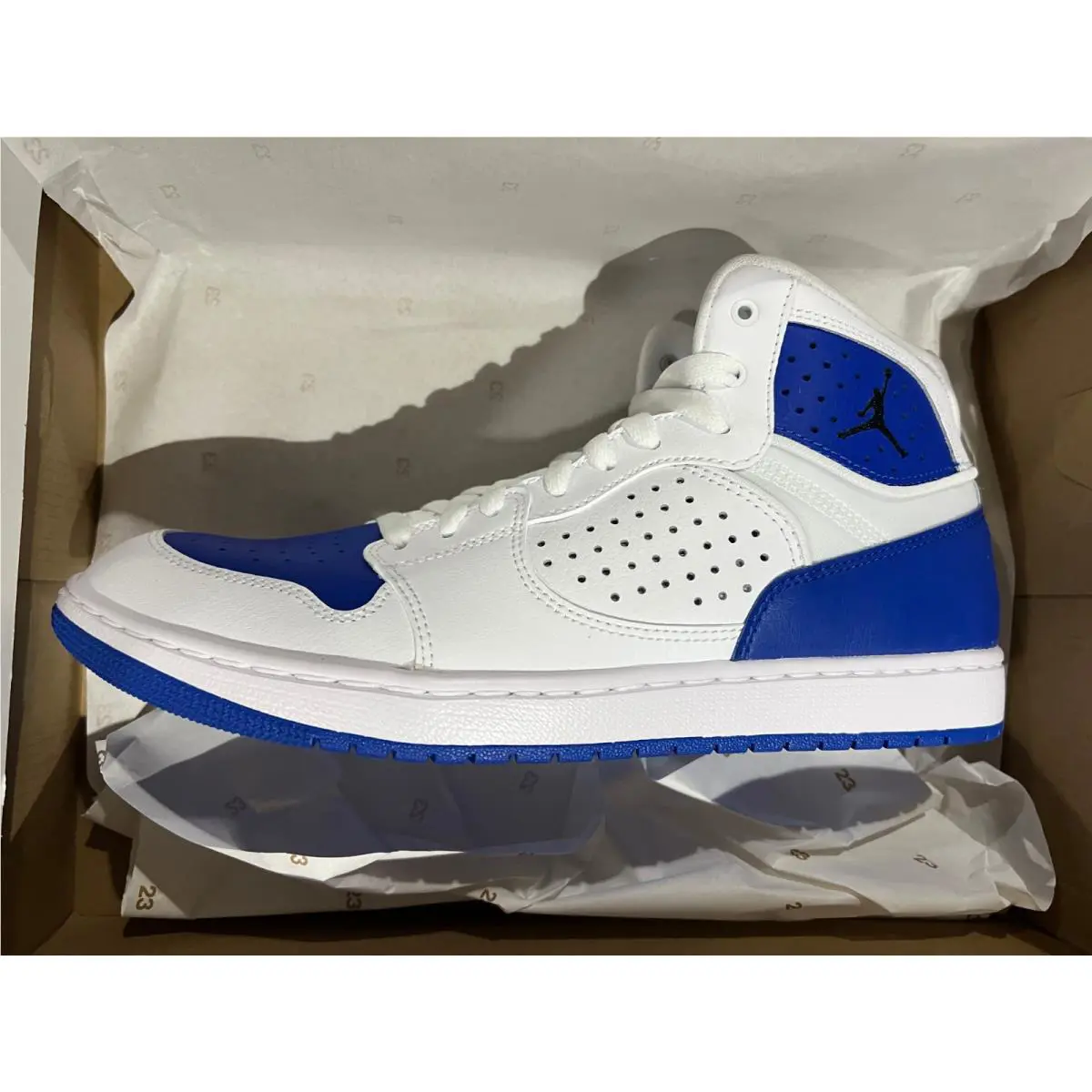 Nike shoes - AR3762 - AR3762 - WHITE/BLACK-GAME ROYAL 10