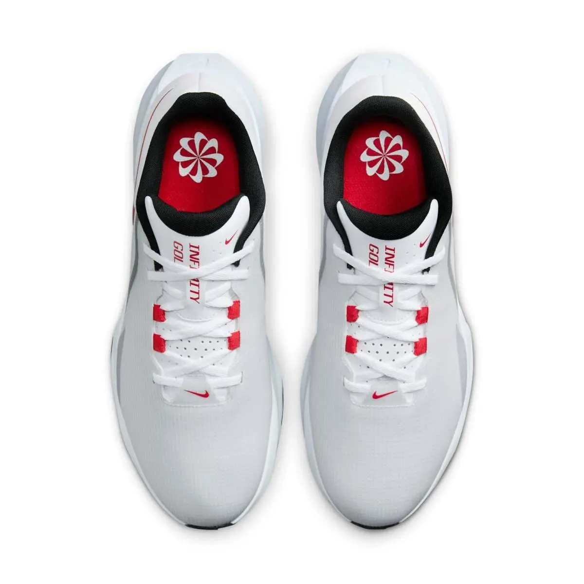 Nike shoes - White/University Red-Pure Platinum-Black 2