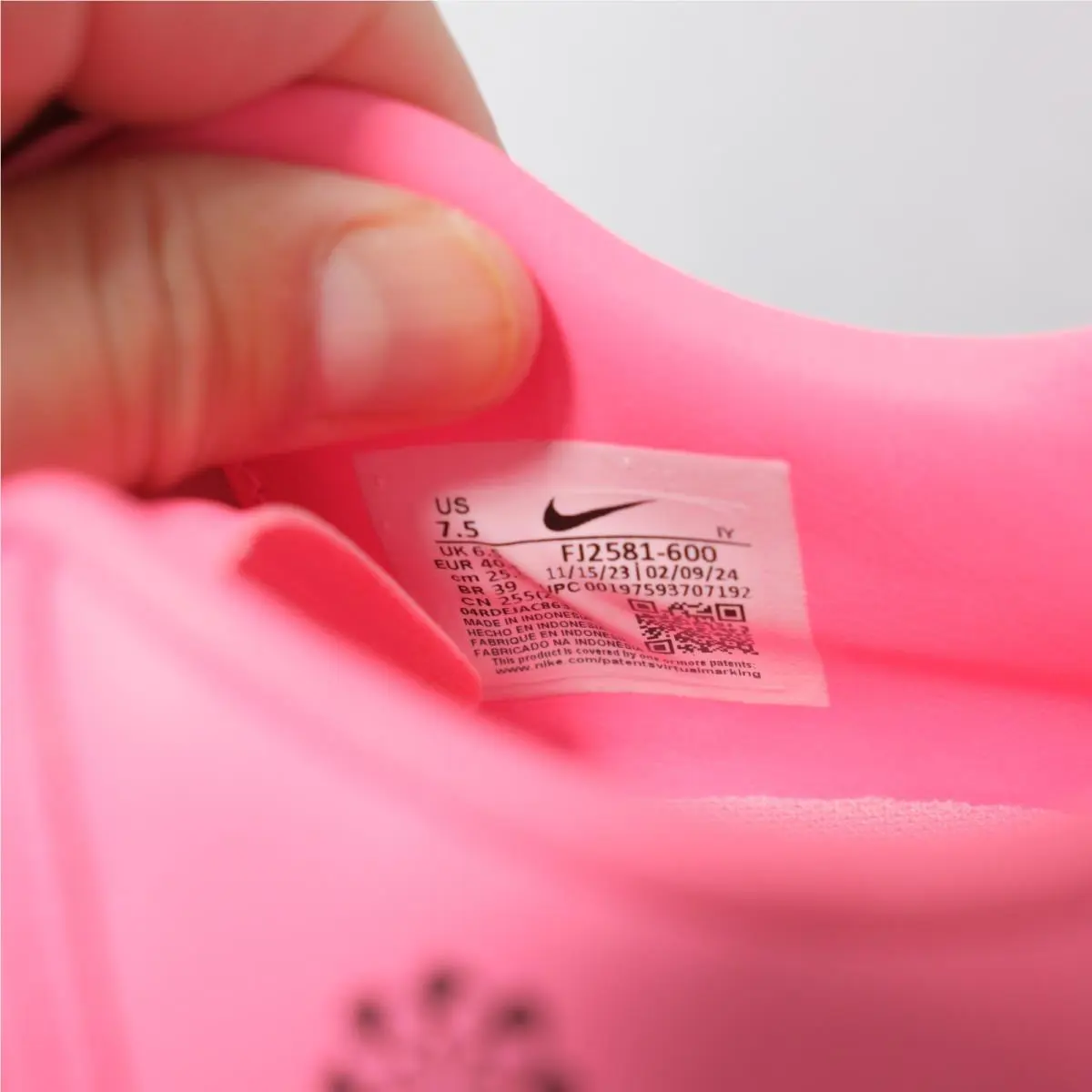 Nike shoes - Nike Phantom GX - Phantom - FJ2581-600 - Pink 9