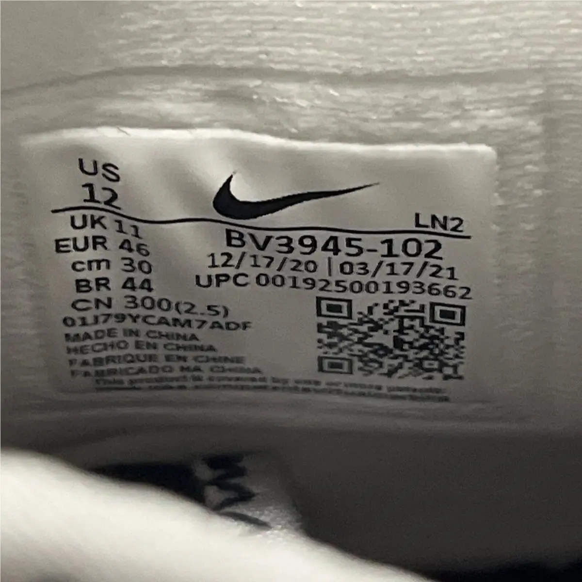 Nike shoes - Nike Alpha Menace - Alpha Menace - BV3945-102 - Black 6