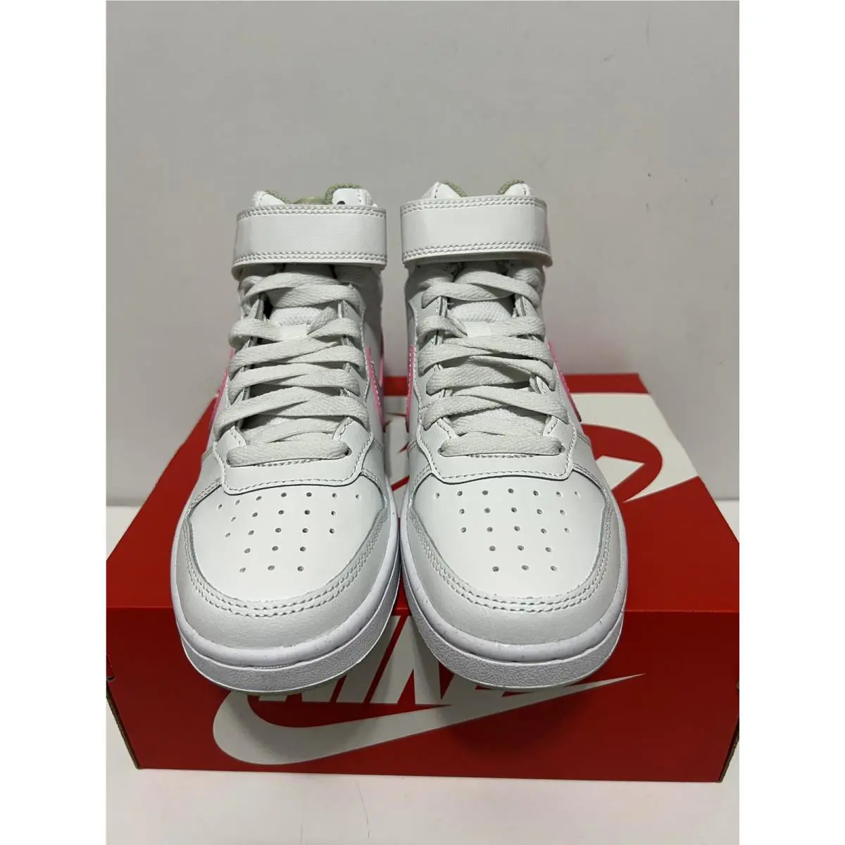 Nike shoes - Nike Court Borough - Court Borough - CD7784-006 - Summit White/pink Foam (UPC: 194953181371) 0