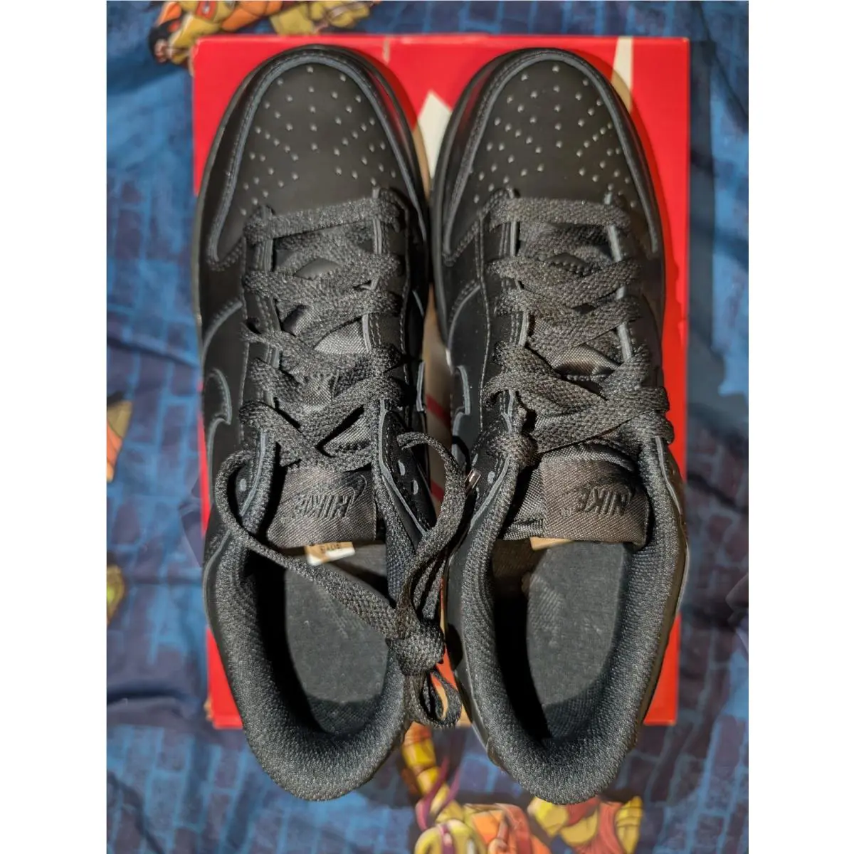 Nike shoes - Nike Dunk - Dunk - IB6651-001 - Black, Manufacturer: Black/Black/Black 0