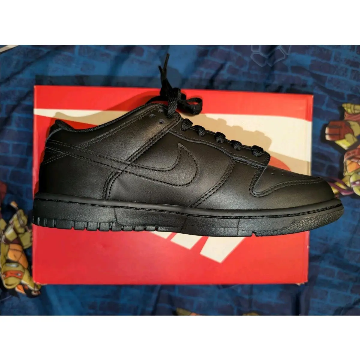 Nike shoes - Nike Dunk - Dunk - IB6651-001 - Black, Manufacturer: Black/Black/Black 2