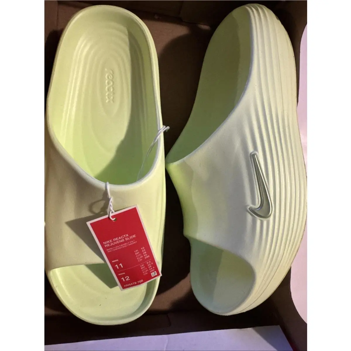 Nike shoes - Nike ReactX Rejuven8 Slide - ReactX Slide - HV4479-700 - Yellow 2