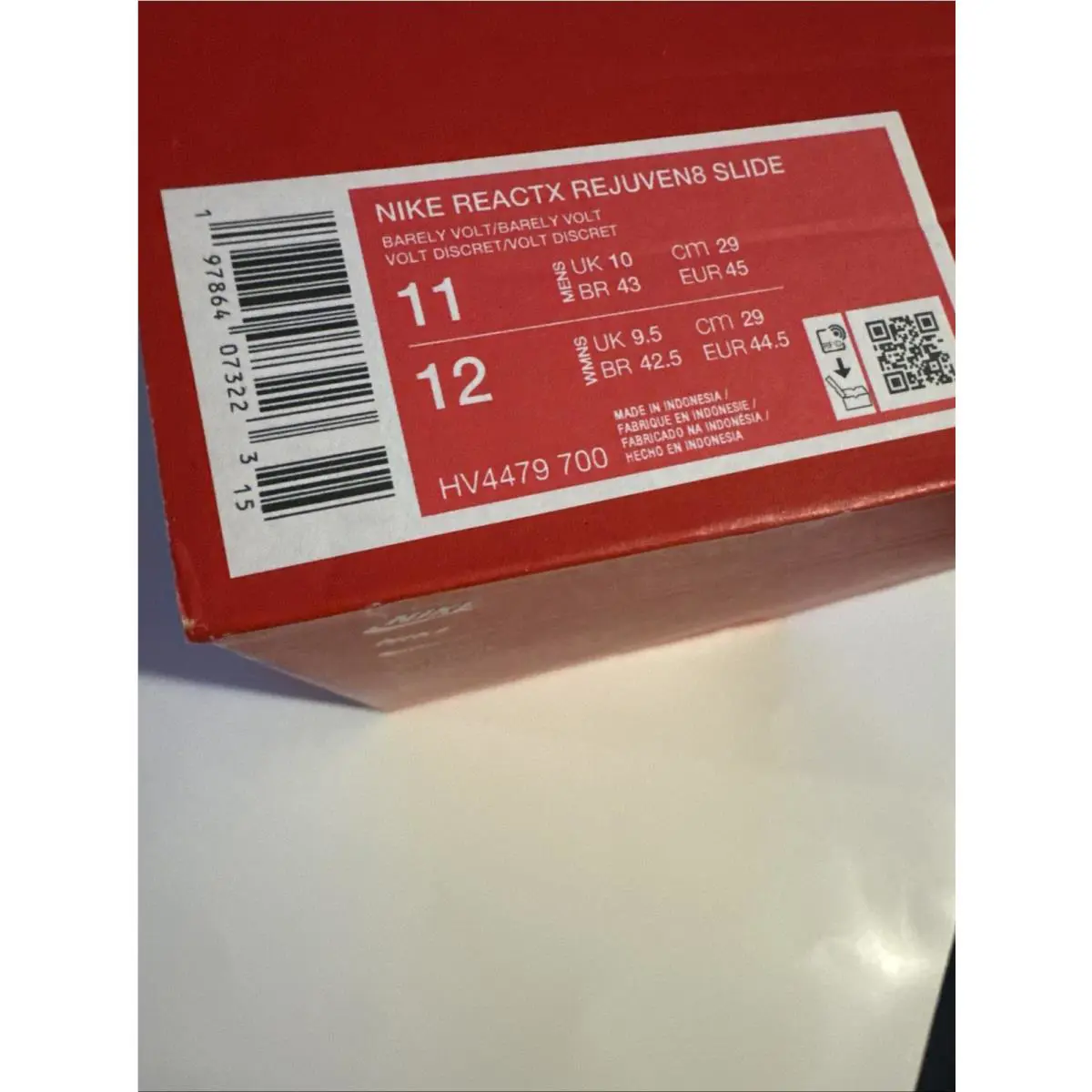 Nike shoes - Nike ReactX Rejuven8 Slide - ReactX Slide - HV4479-700 - Yellow 3