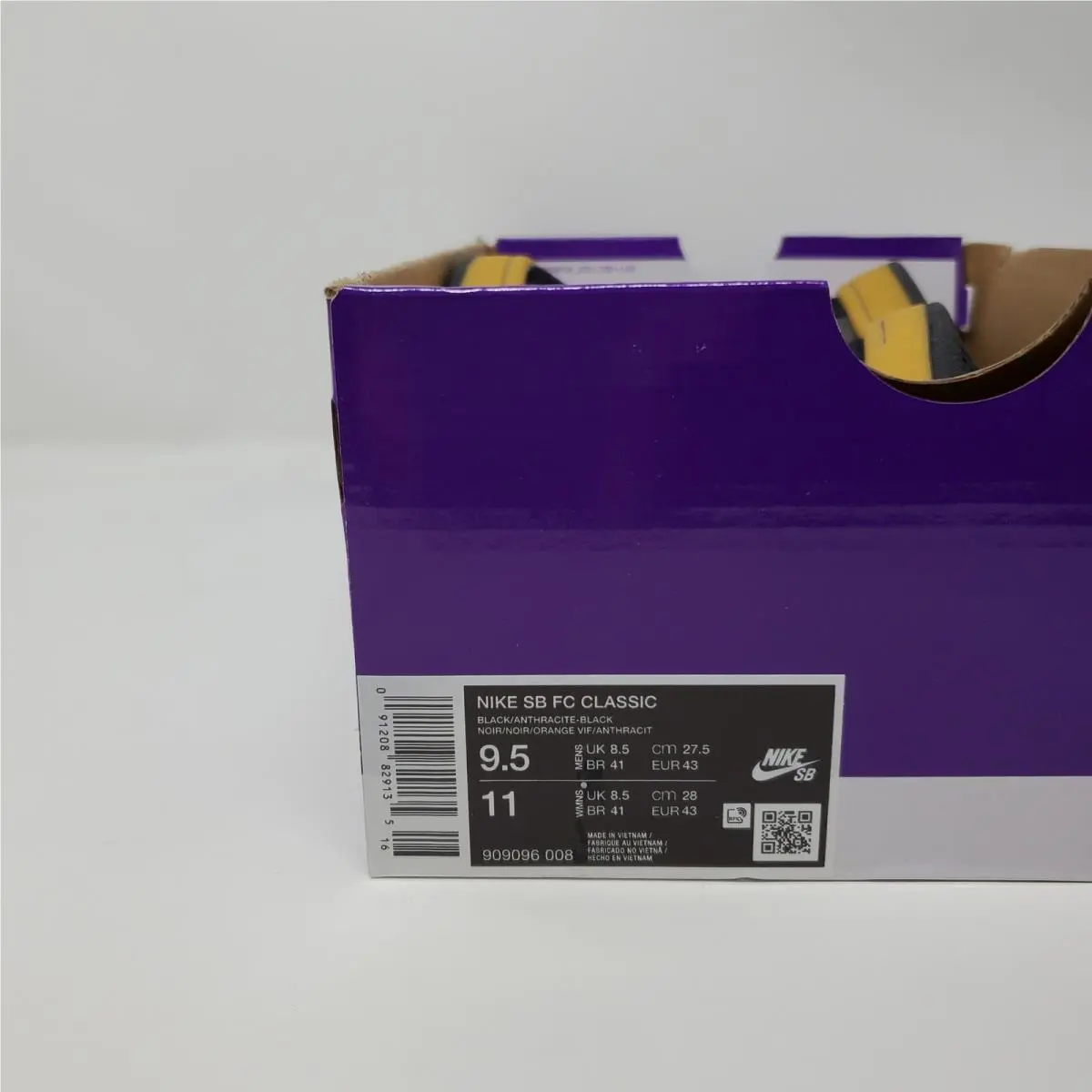 Nike shoes - Nike SB FC Classic - Classic - 909096-008 - Black 9