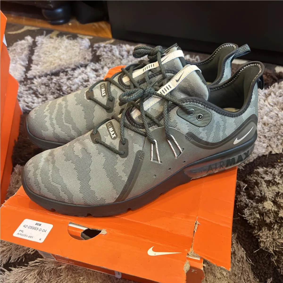 Nike shoes - Nike Air Max Sequent - Air Max Sequent - 921694-010 - Green 1