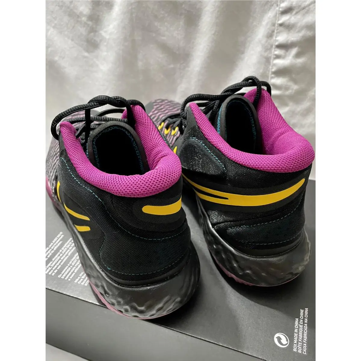 Nike shoes - Nike Zoom KD Trey 5 VIII - CK2090 005 - Black/University Gold-Mulberry (UPC: 194497942971) 2