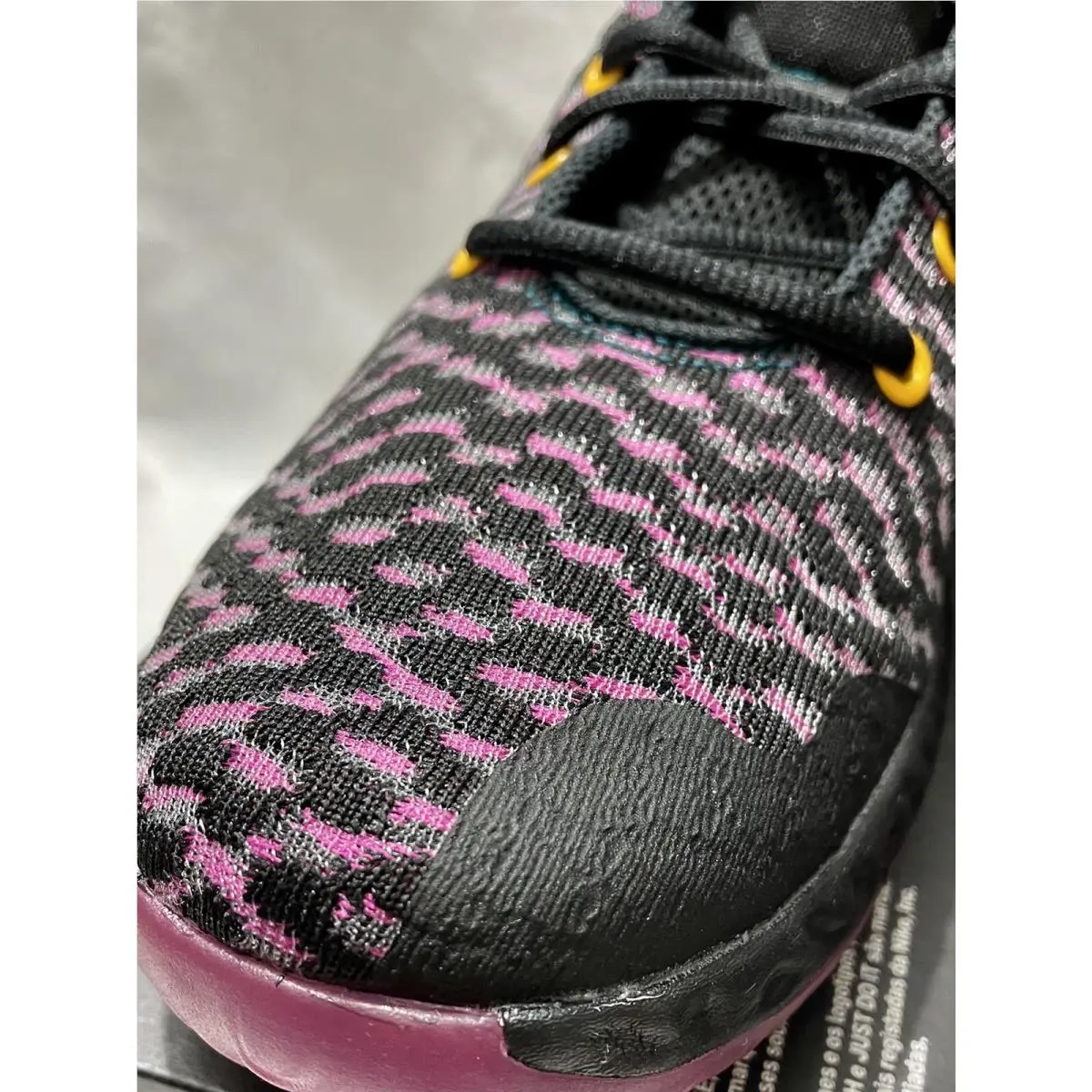 Nike shoes - Nike Zoom KD Trey 5 VIII - CK2090 005 - Black/University Gold-Mulberry (UPC: 194497942971) 3