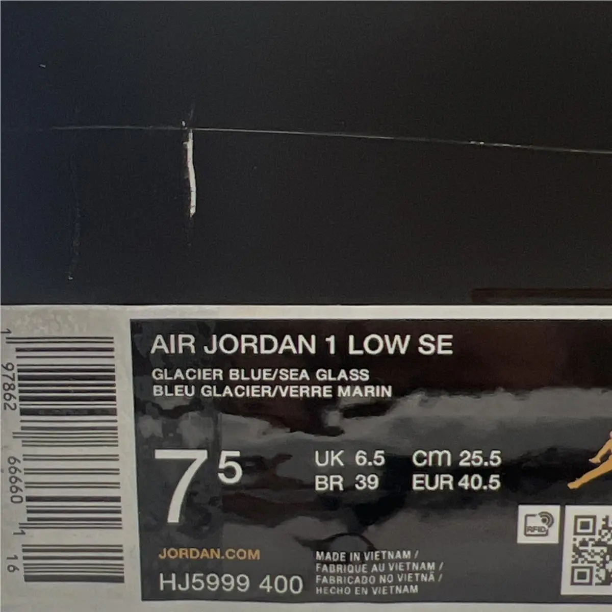 Nike shoes - Air Jordan 1 - Air - HJ5999-400 - Blue 5