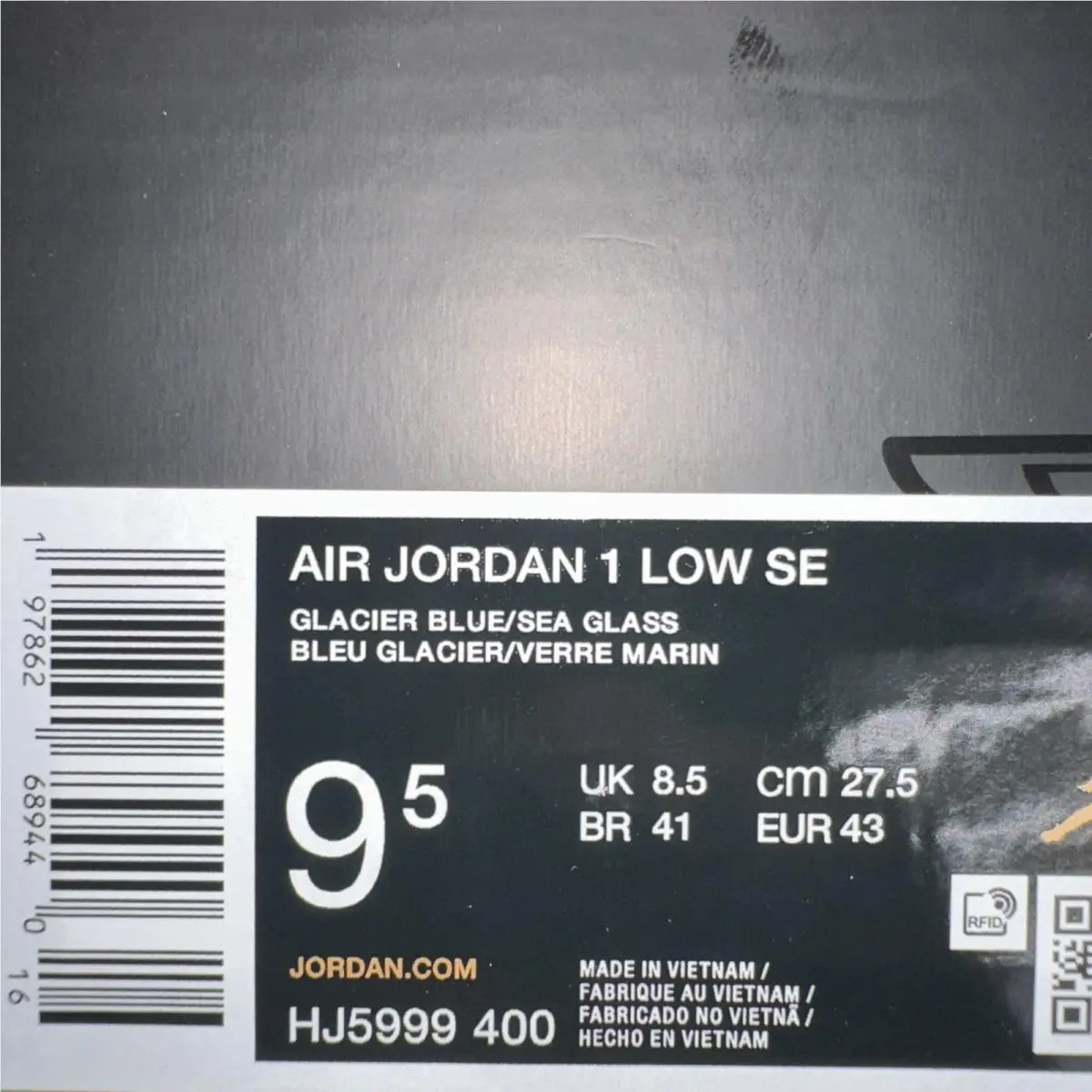 Nike shoes - Air Jordan 1 - Air - HJ5999-400 - Blue 4