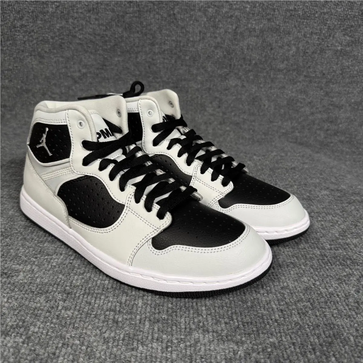 Jordan Access Mens 8 Basketball Shoes Photon Gray White Streetwear Lace Up by Nike