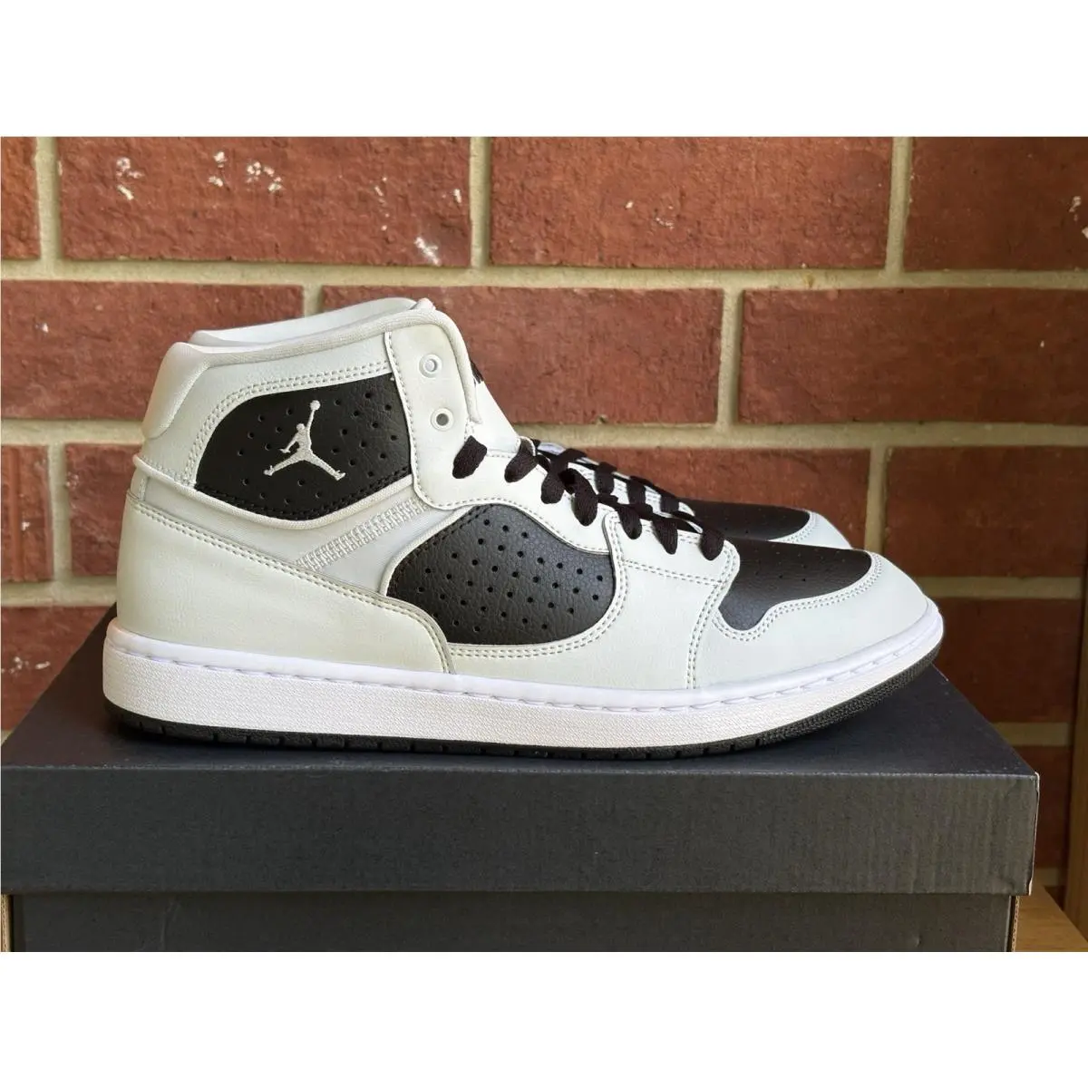 Nike Air Jordan Access Size 11 Mens Grey Black White Sneakers Shoes