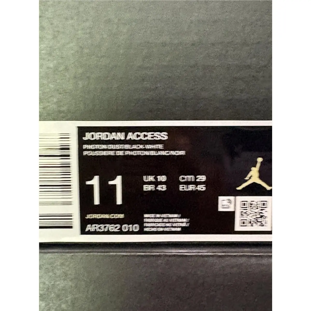 Nike shoes - Air Jordan Access - Air Access - AR3762-010 - Gray 10