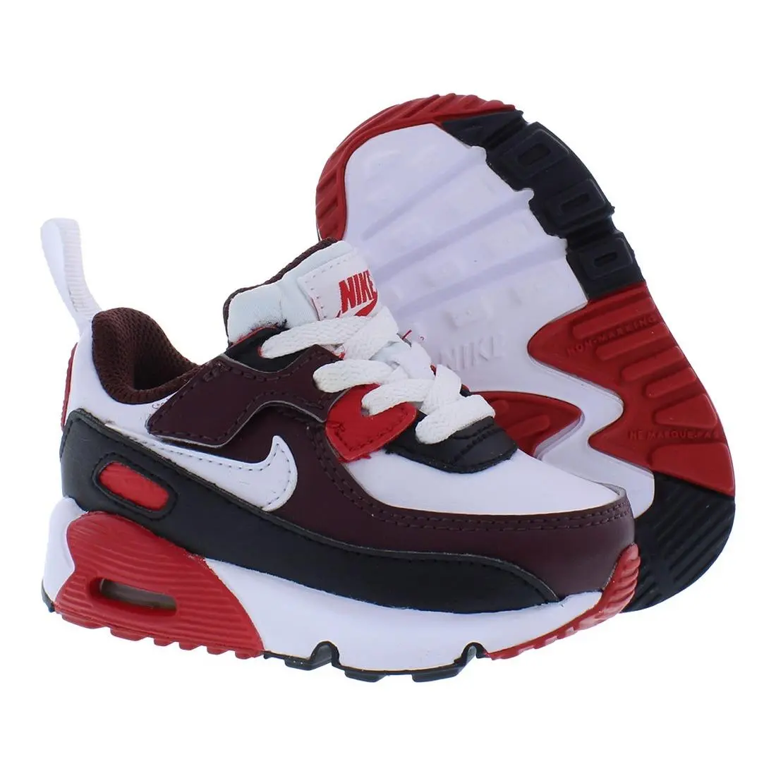 Nike Air Max 90 Easyon Infant/toddler Shoes Size 5 Color: Burgundy