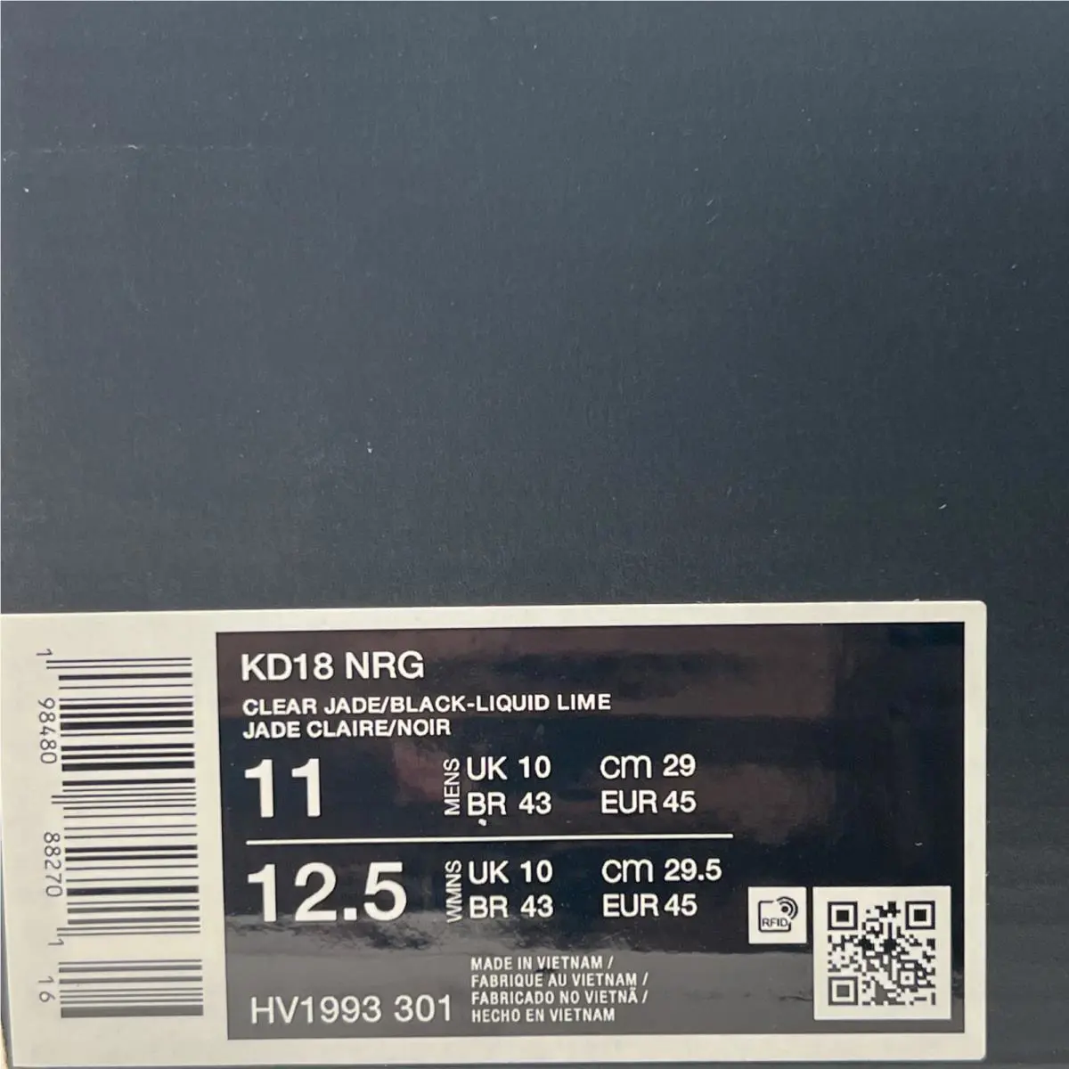 Nike shoes - NIKE KD18 - HV1993-301 - Green (UPC: 198480882701) 5