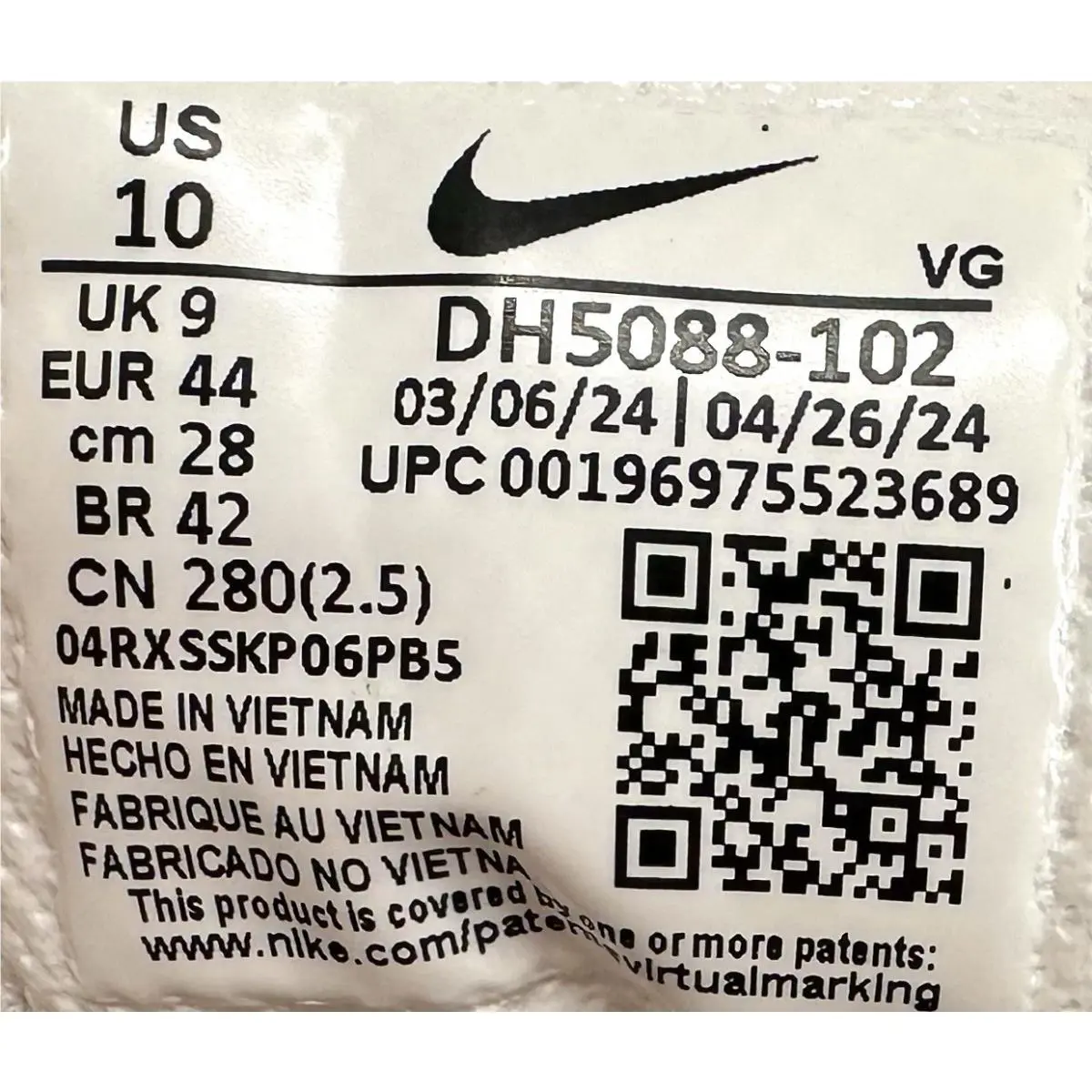 Nike shoes - Nike Vapor Edge - Vapor Edge - DH5088-102 - Silver (UPC: 00196975523689) 7