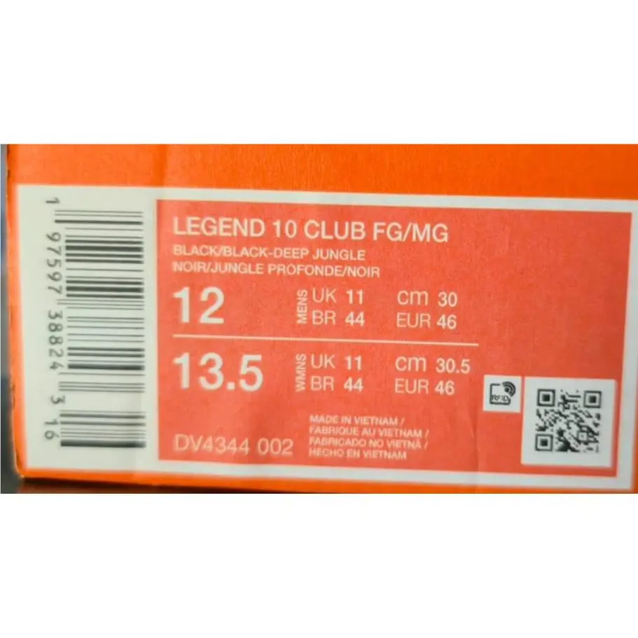 Nike shoes - Nike Tiempo Legend 10 - Tiempo Legend - DV4344-002 - Black (UPC: 197597388243) 4