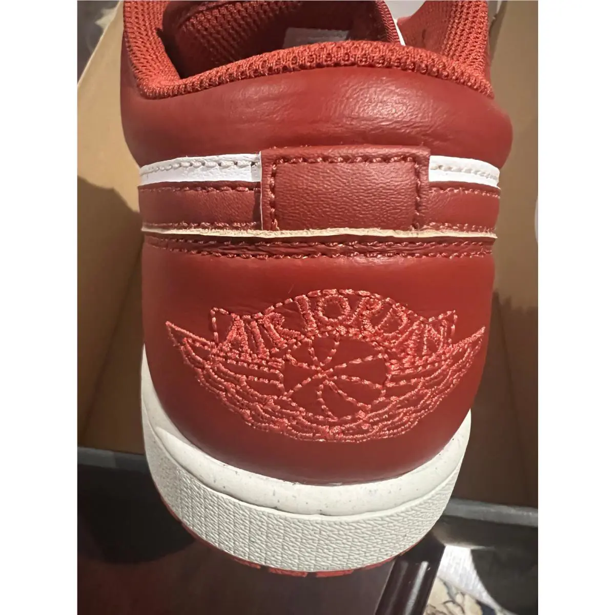 Nike shoes - HJ3459 - HJ3459 - WHITE/DUNE RED-LOBSTER-SAIL 4