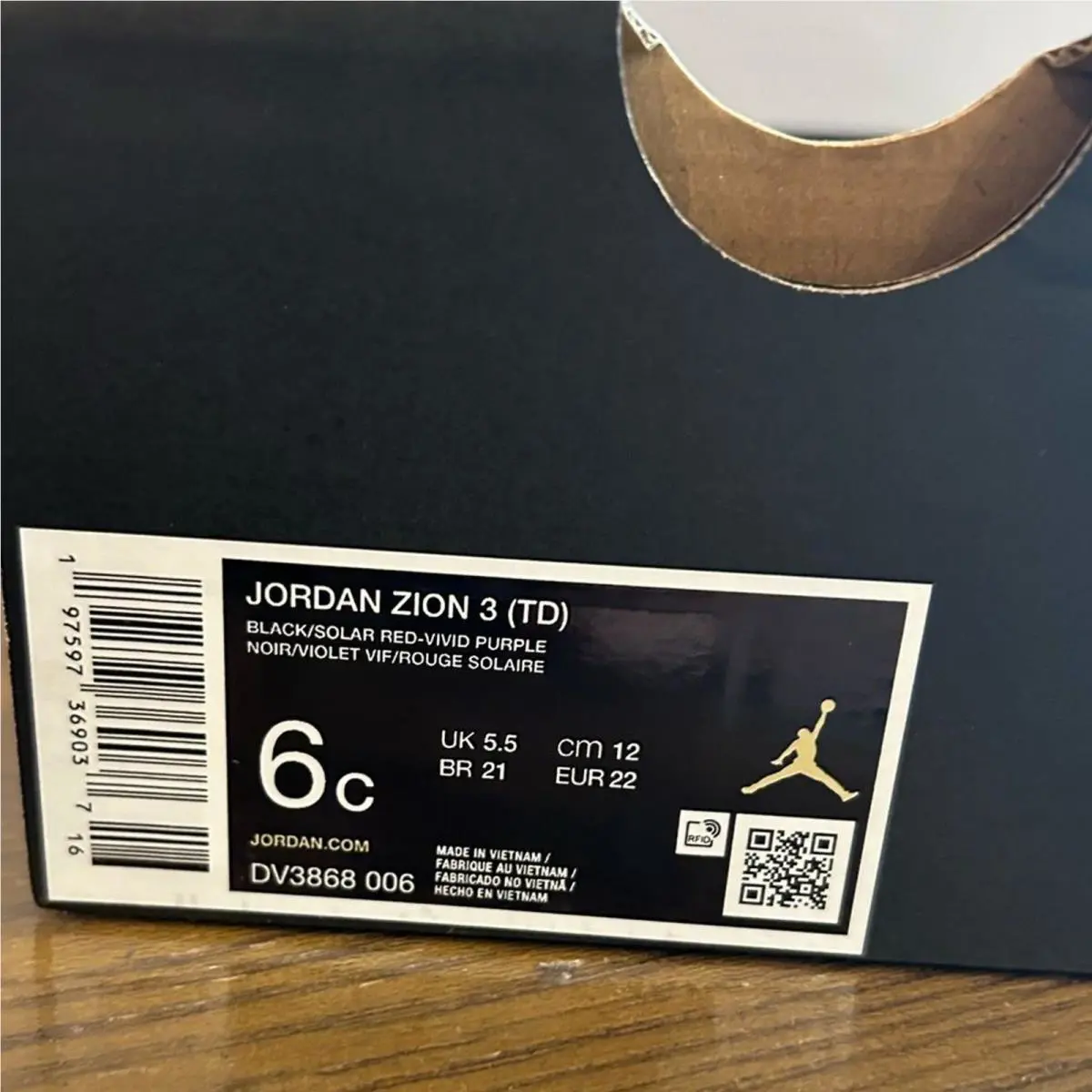 Nike shoes - Zion 3 - Zion - Black 4