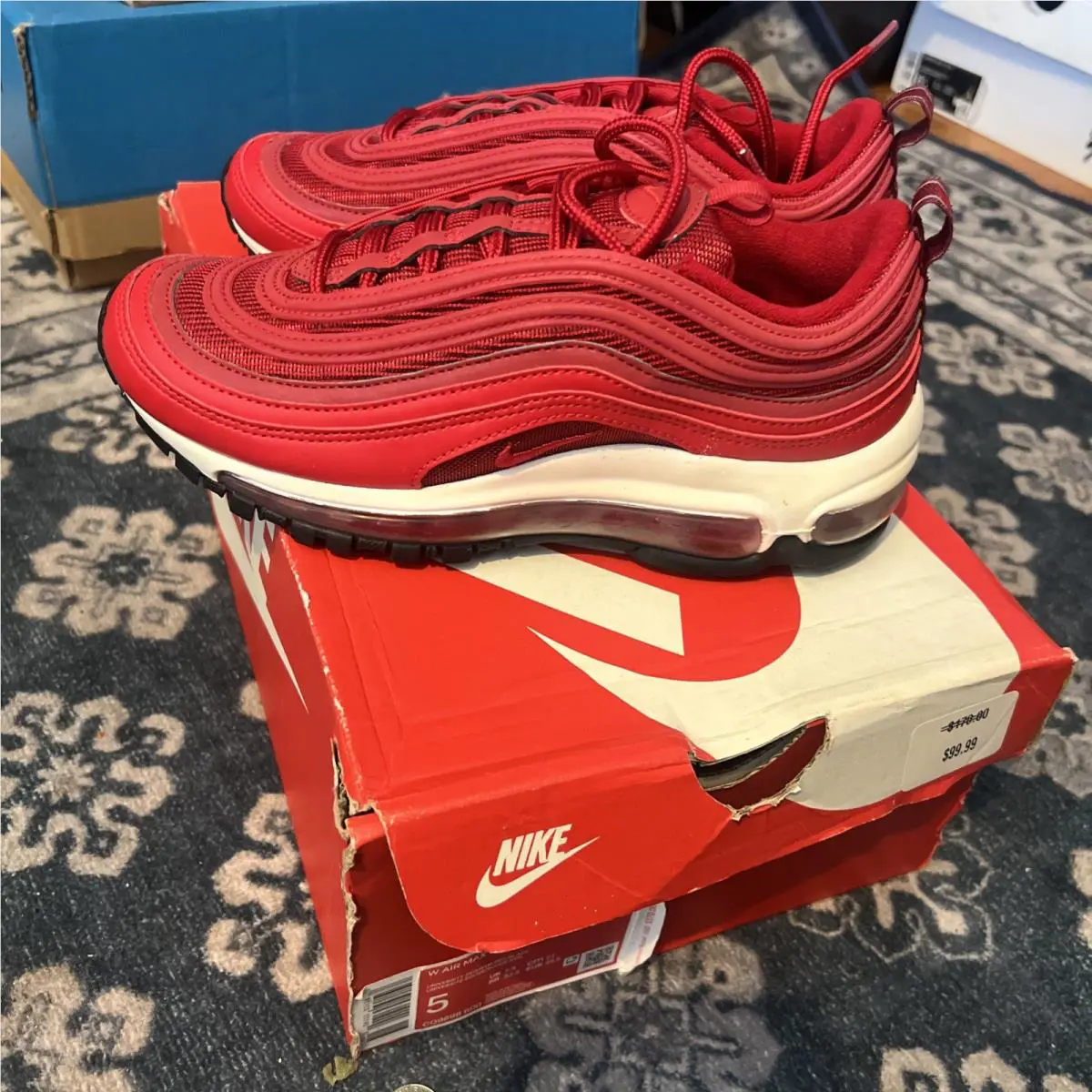 Nike shoes - Air Jordan Air Max 200 - CD5161-601 - Flame Red/Canvas White/Black 2