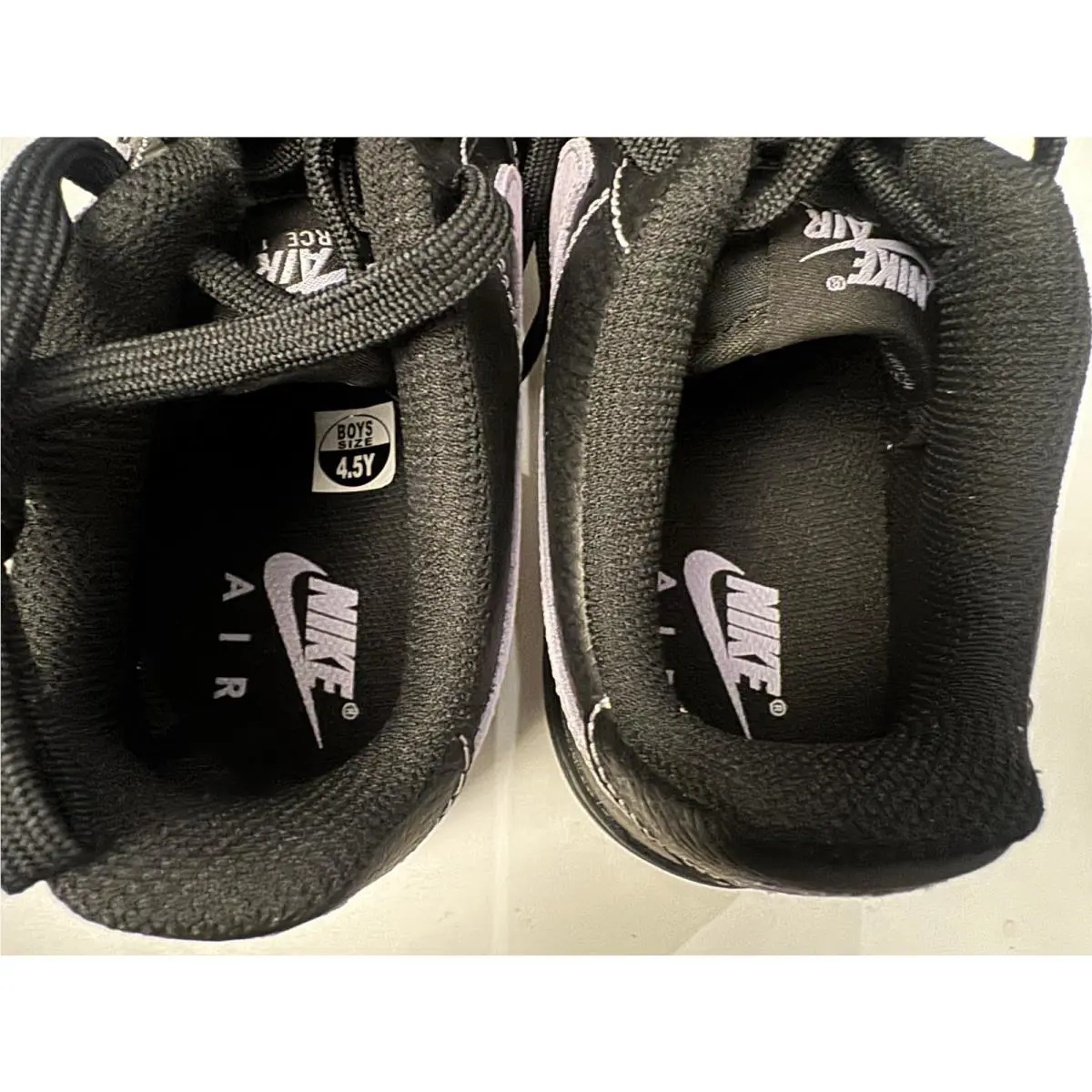 Nike shoes - Nike Air Force 1 LV8 - HJ4563 001 - Black/Hydrangeas (UPC: 197863463766) 3
