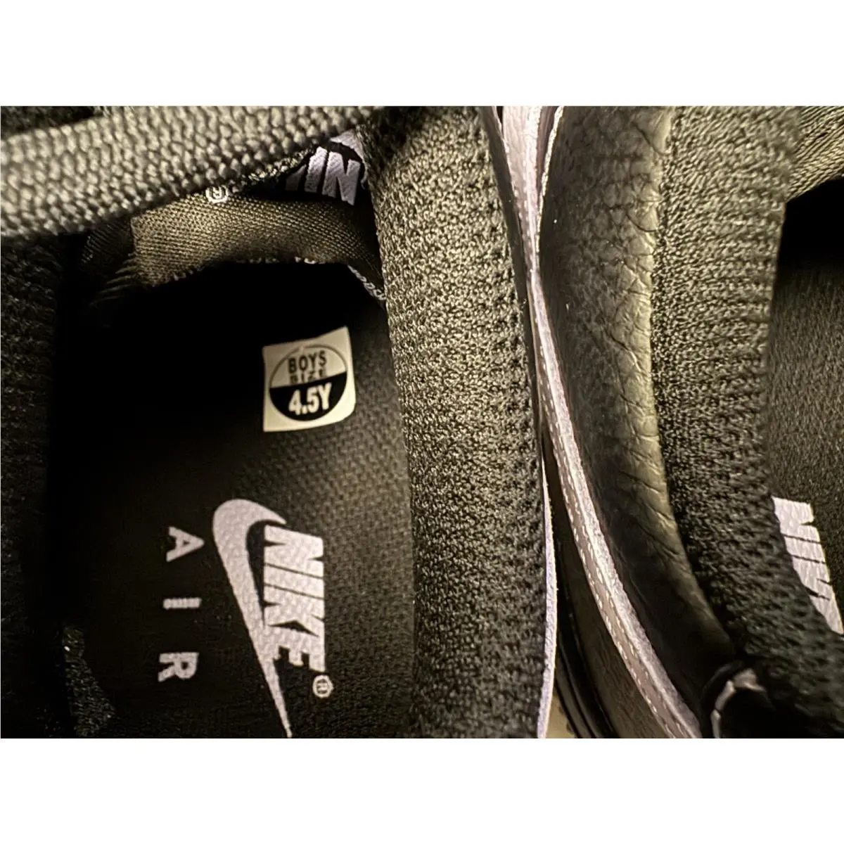 Nike shoes - Nike Air Force 1 LV8 - HJ4563 001 - Black/Hydrangeas (UPC: 197863463766) 5