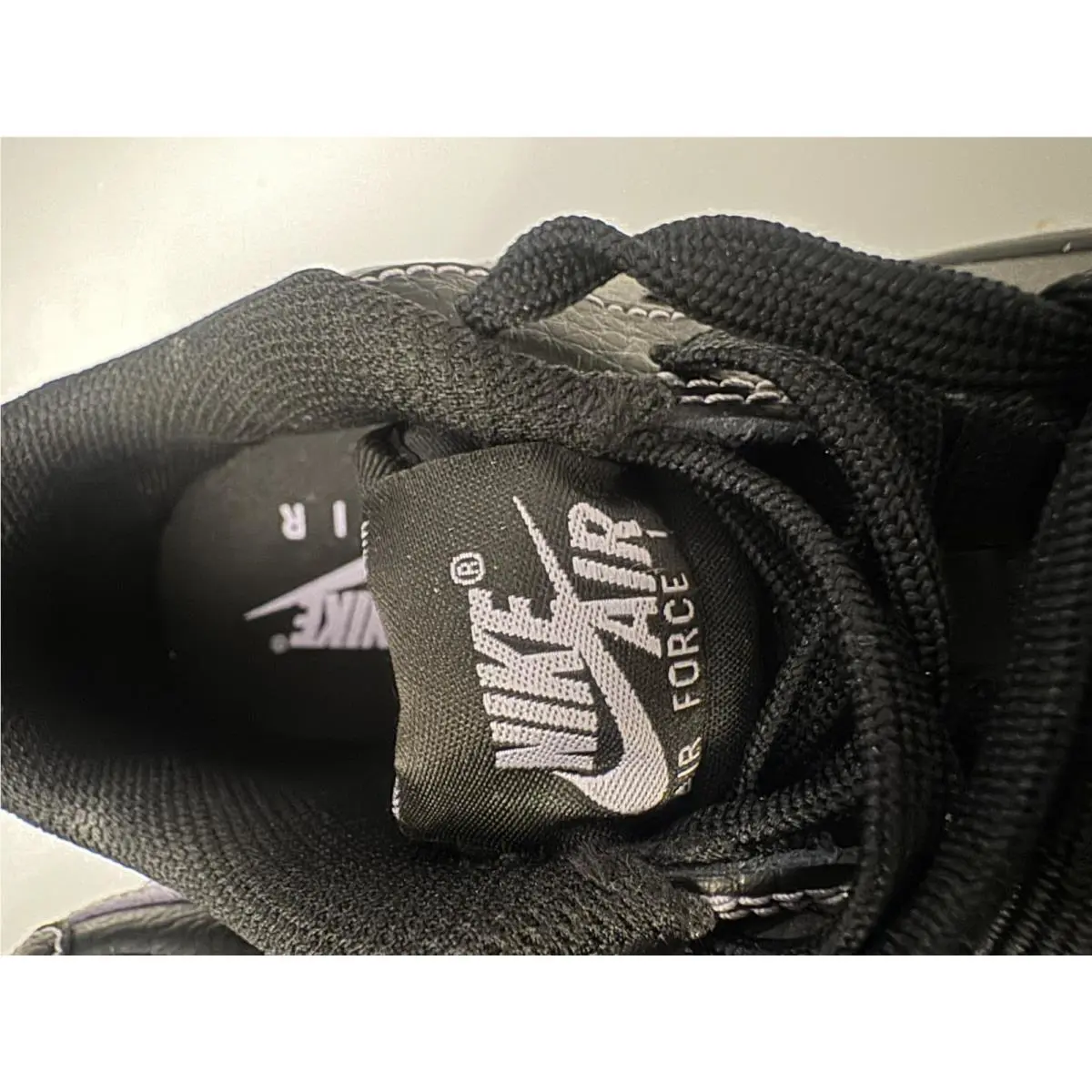Nike shoes - Nike Air Force 1 LV8 - HJ4563 001 - Black/Hydrangeas (UPC: 197863463766) 6