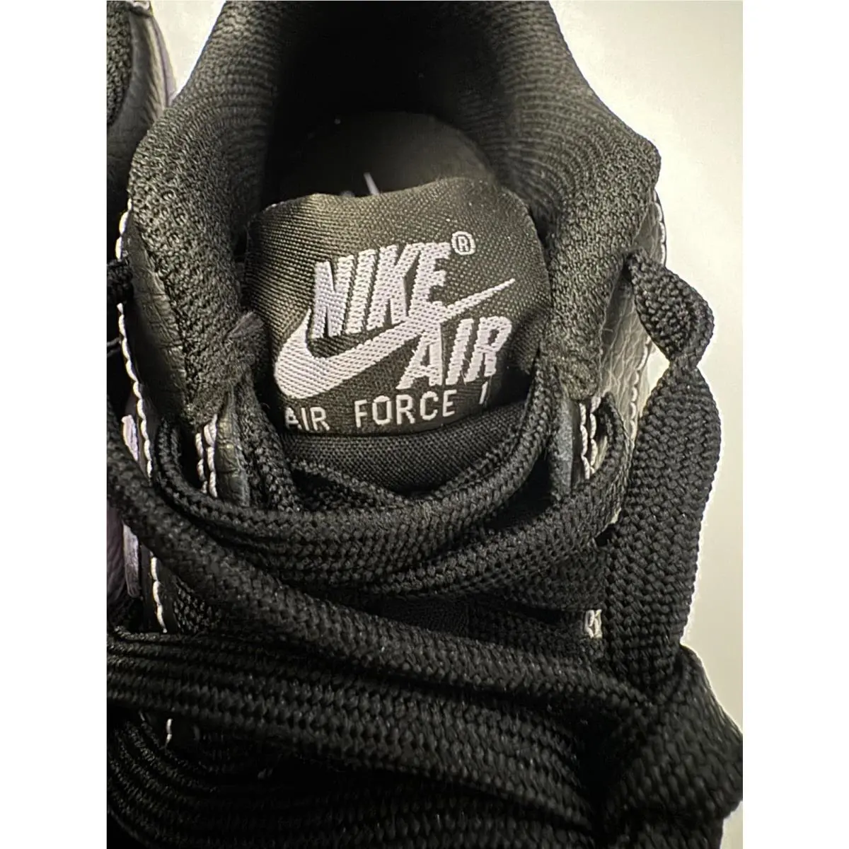 Nike shoes - Nike Air Force 1 LV8 - HJ4563 001 - Black/Hydrangeas (UPC: 197863463766) 7