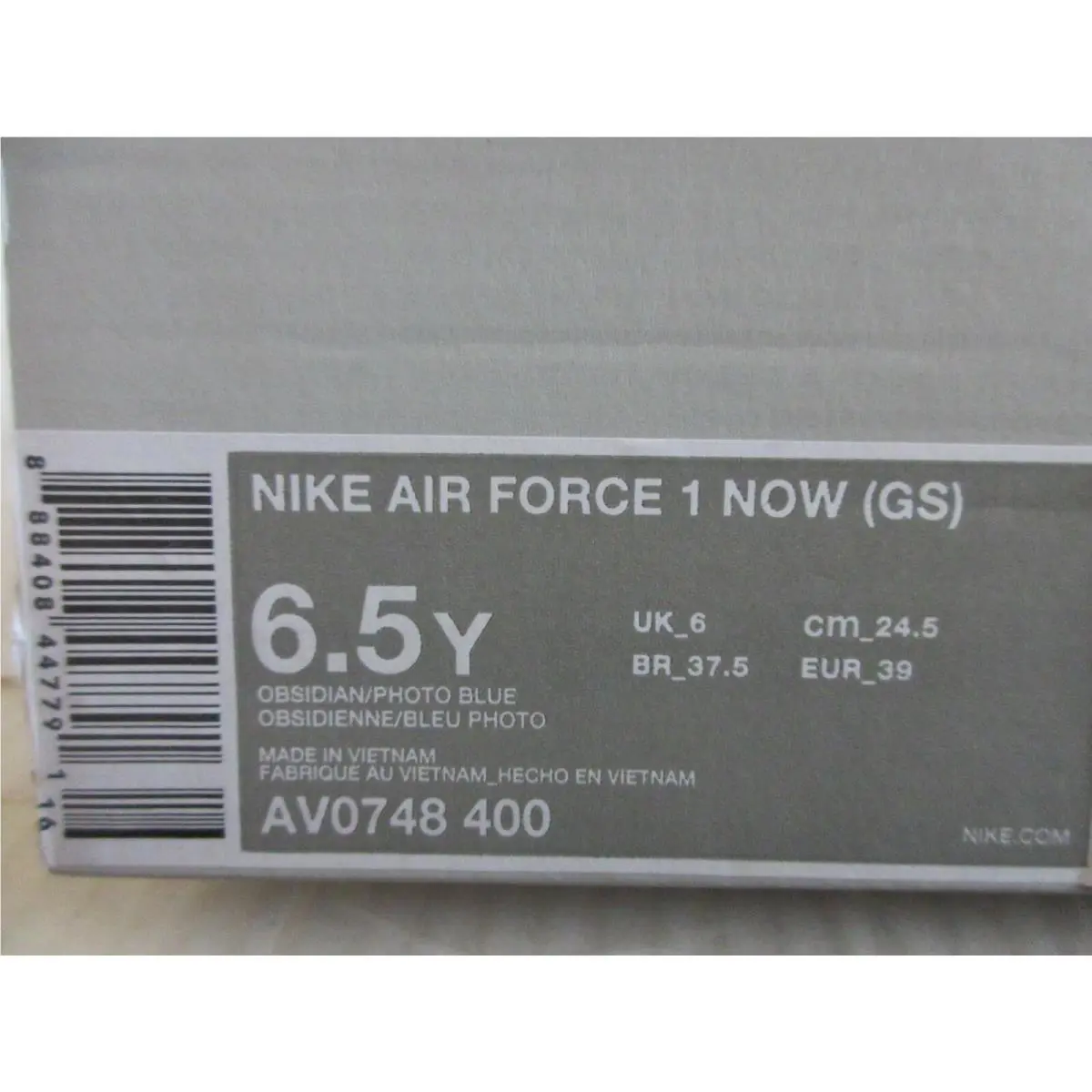 Nike shoes - Nike Air Force 1 - Air Force - AV0748-400 - Blue (UPC: 888408447791) 3