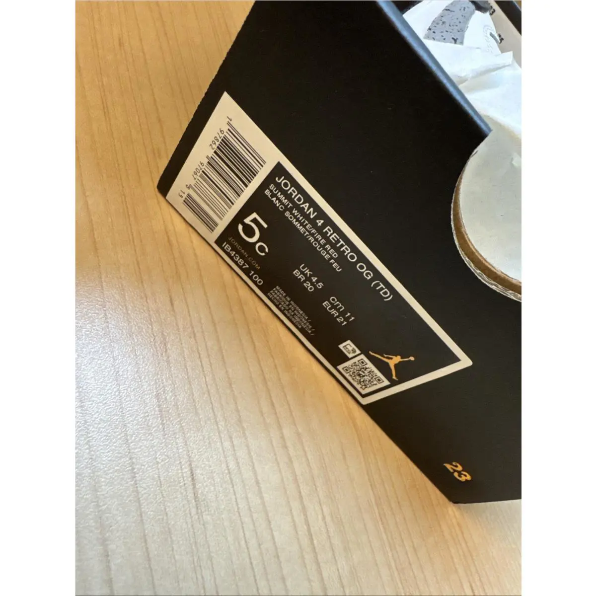 Nike shoes - Air Jordan 4 - Air - White 7