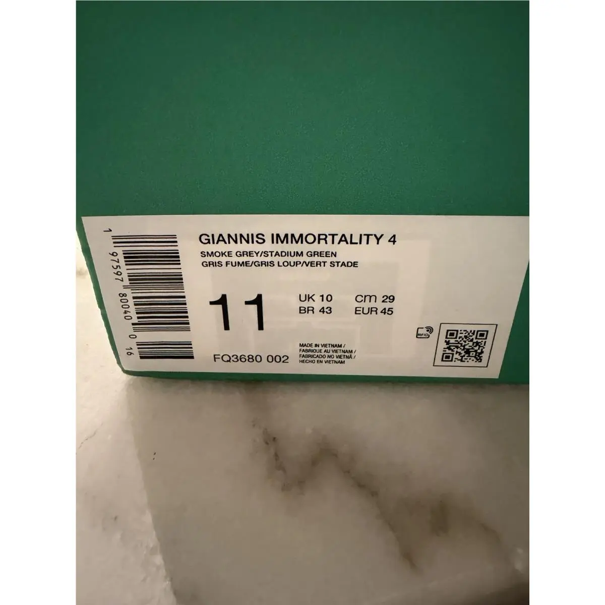 Nike shoes - Nike Giannis Immortality - Giannis Immortality - FQ3680-002 - Gray 1