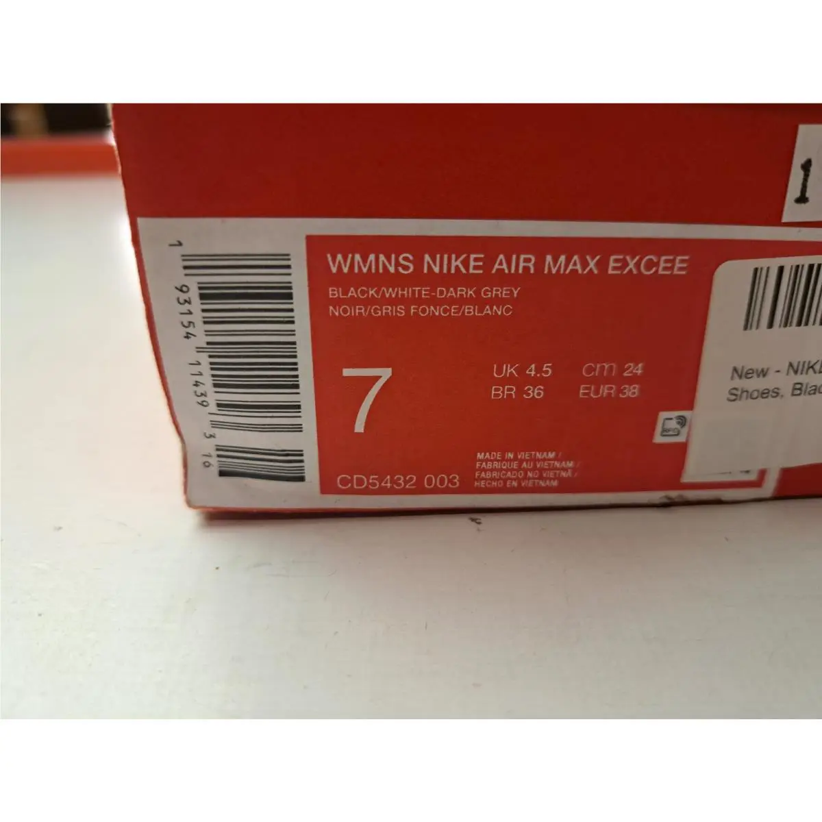 Nike shoes - Nike Air Max Excee - Air Max Excee - Black 6